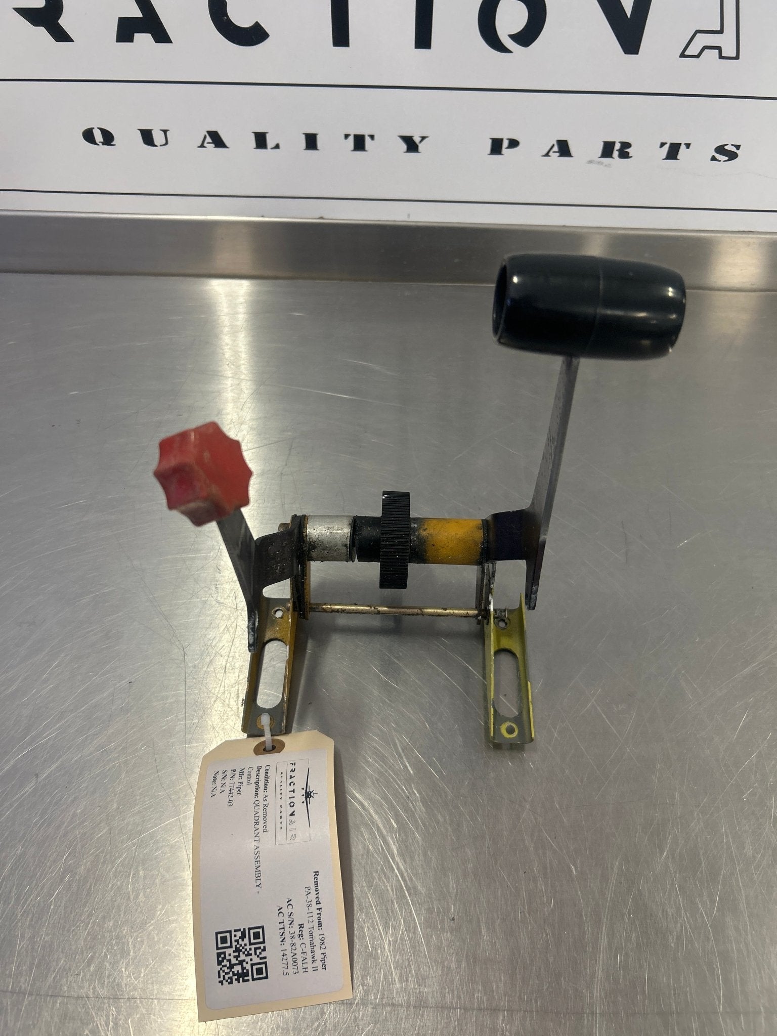 77442 - 03 Piper QUADRANT ASSEMBLY - Control | FractionAIR Parts - Aircraft Parts & Accessories