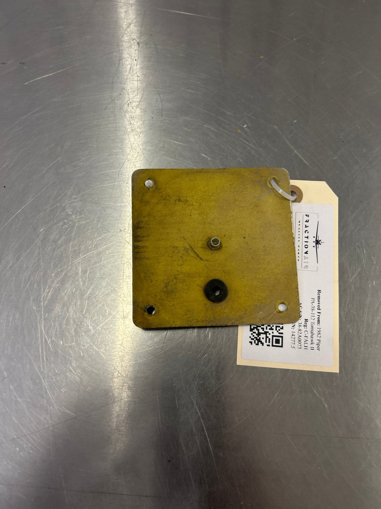 77632 - 03 Piper COVER - Fin spar access | FractionAIR Parts - Aircraft Parts & Accessories