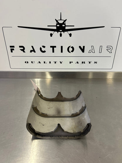 77666 - 03 Piper SHROUD ASSEMBLY - Muffler, bottom | FractionAIR Parts - Aircraft Parts & Accessories