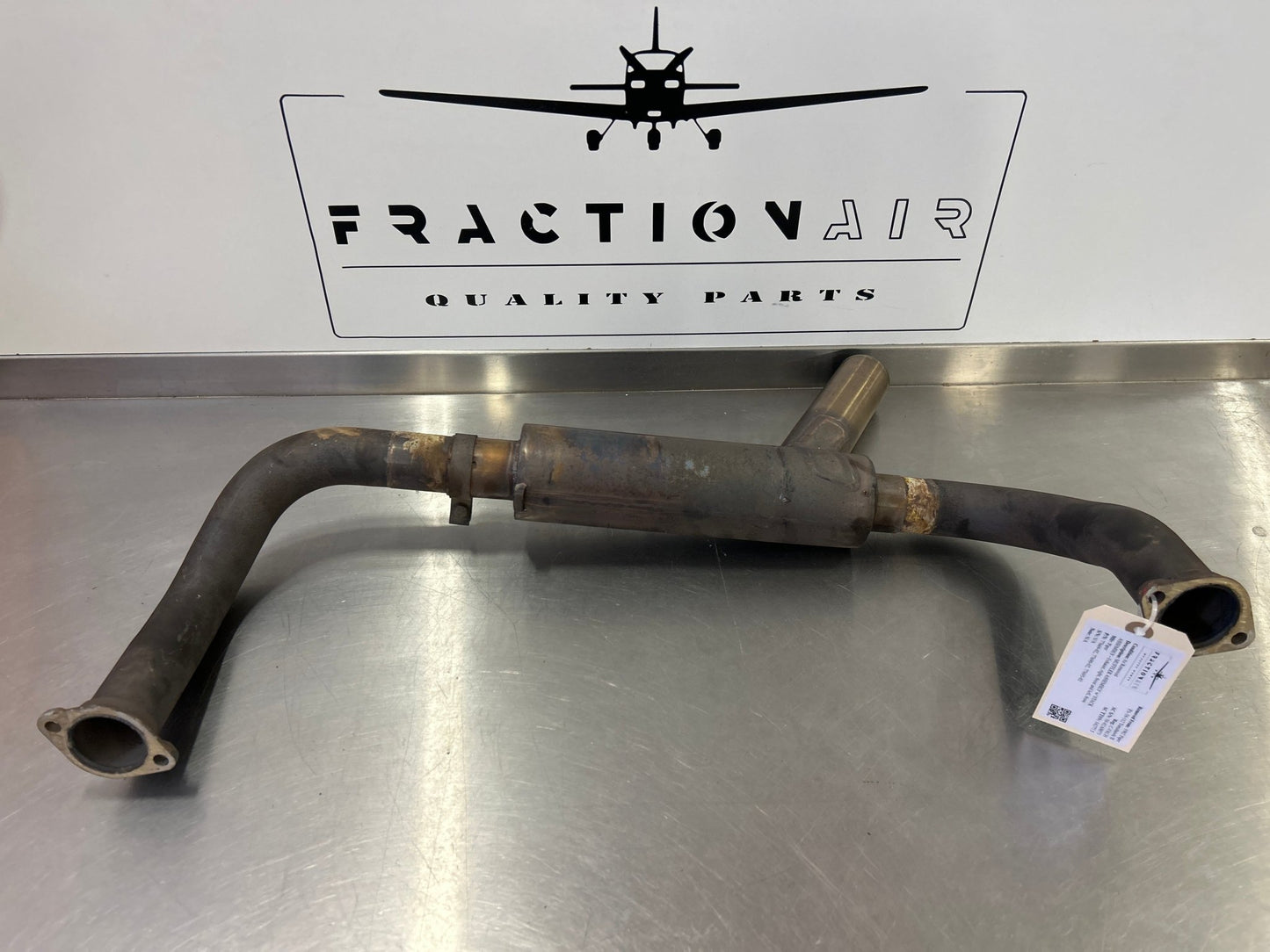 77669 - 02, 77690 - 02, 77695 - 02 Piper MUFFLER ASSEMBLY w/ STACK ASSEMBLY - Exhaust, right, front and left, front | FractionAIR Parts - Aircraft Parts & Accessories