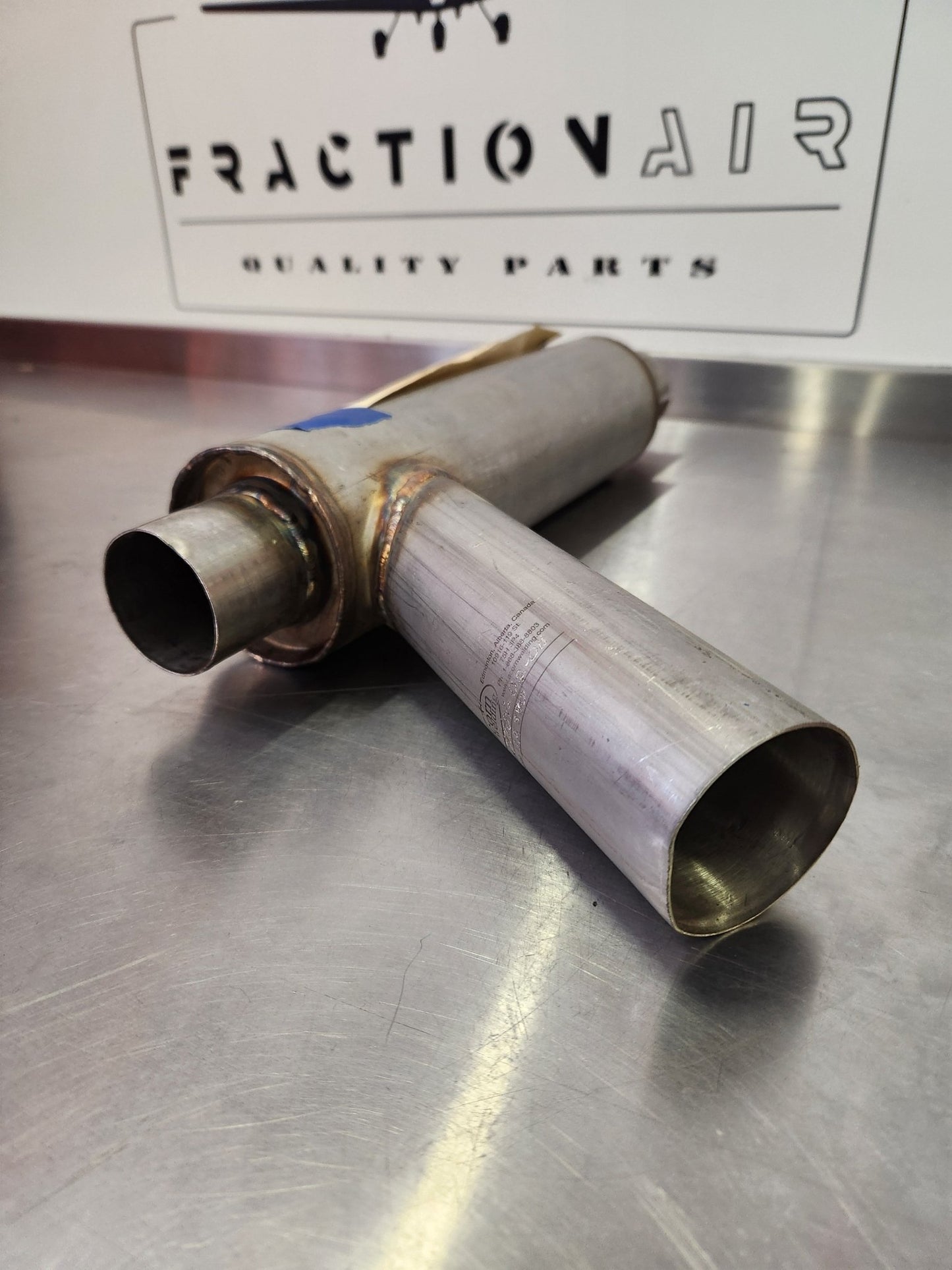 77669 - 02 Piper/Acorn Welding Muffler Assy | FractionAIR Parts - Aircraft Parts & Accessories