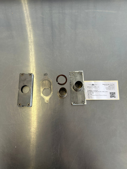77735 - 14,77735 - 12, 77735 - 11, 77735 - 13 Piper HOUSING, PLATE, TUBE, GATE Defroster valve | FractionAIR Parts - Aircraft Parts & Accessories