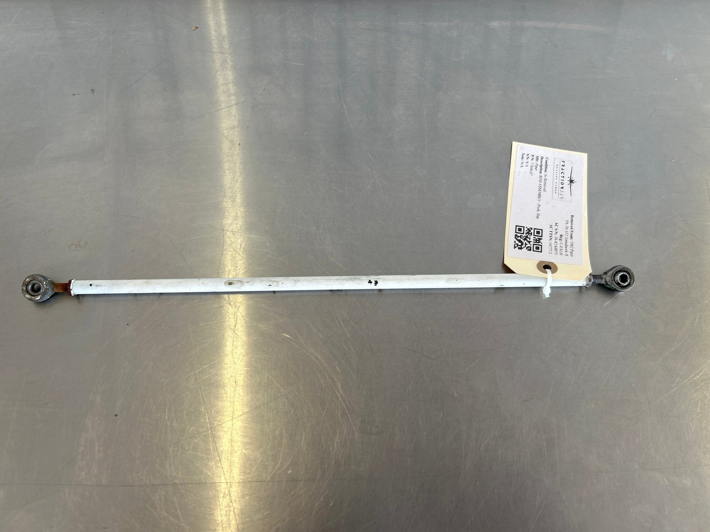 77860 - 07 Piper ROD ASSEMBLY - Push, flap | FractionAIR Parts - Aircraft Parts & Accessories