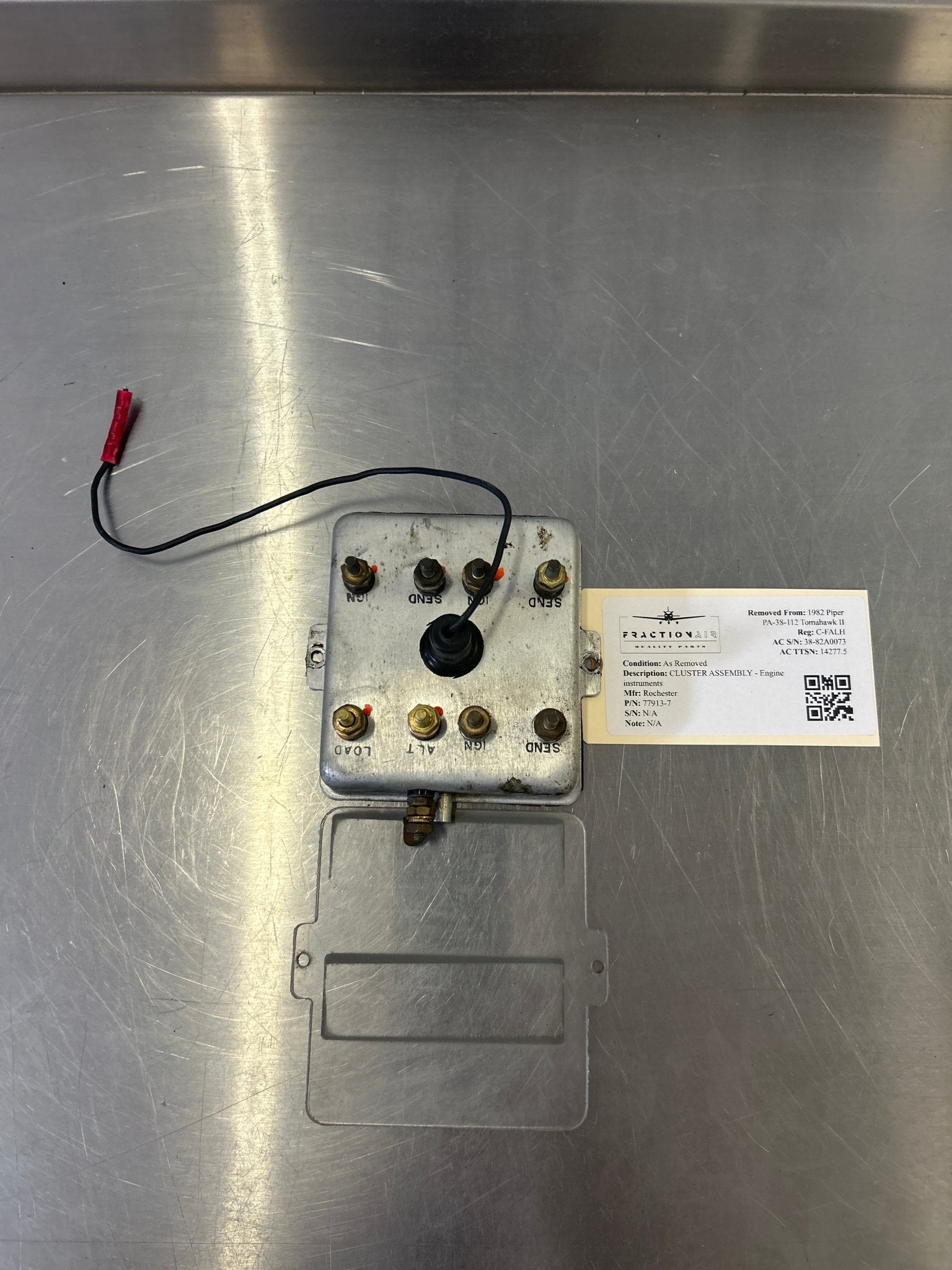 77913 - 7 Rochester CLUSTER ASSEMBLY - Engine instruments | FractionAIR Parts - Aircraft Parts & Accessories