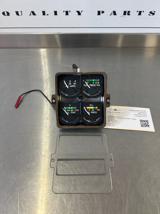 77913 - 7 Rochester CLUSTER ASSEMBLY - Engine instruments | FractionAIR Parts - Aircraft Parts & Accessories