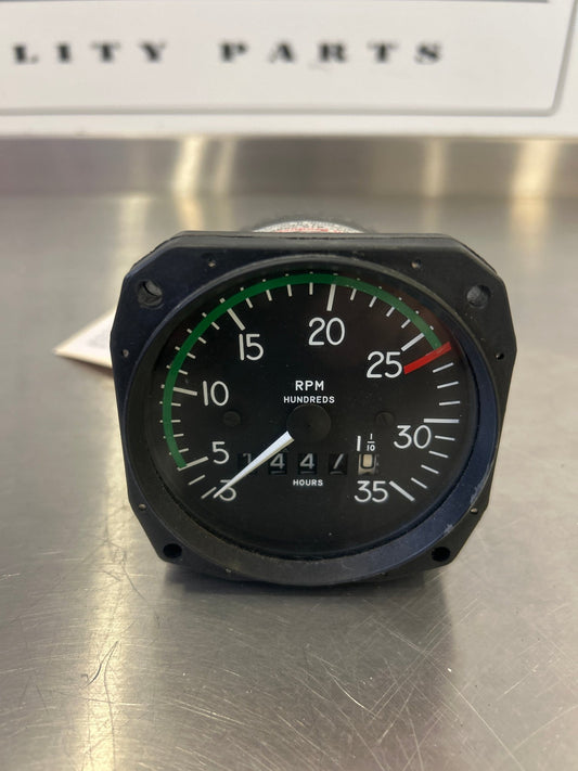 77980 - 02 Mitchell aircraft products Inc INSTRUMENT - Tachometer MODEL 98480 - 25 D1 - 112 - 5025 | FractionAIR Parts - Aircraft Parts & Accessories