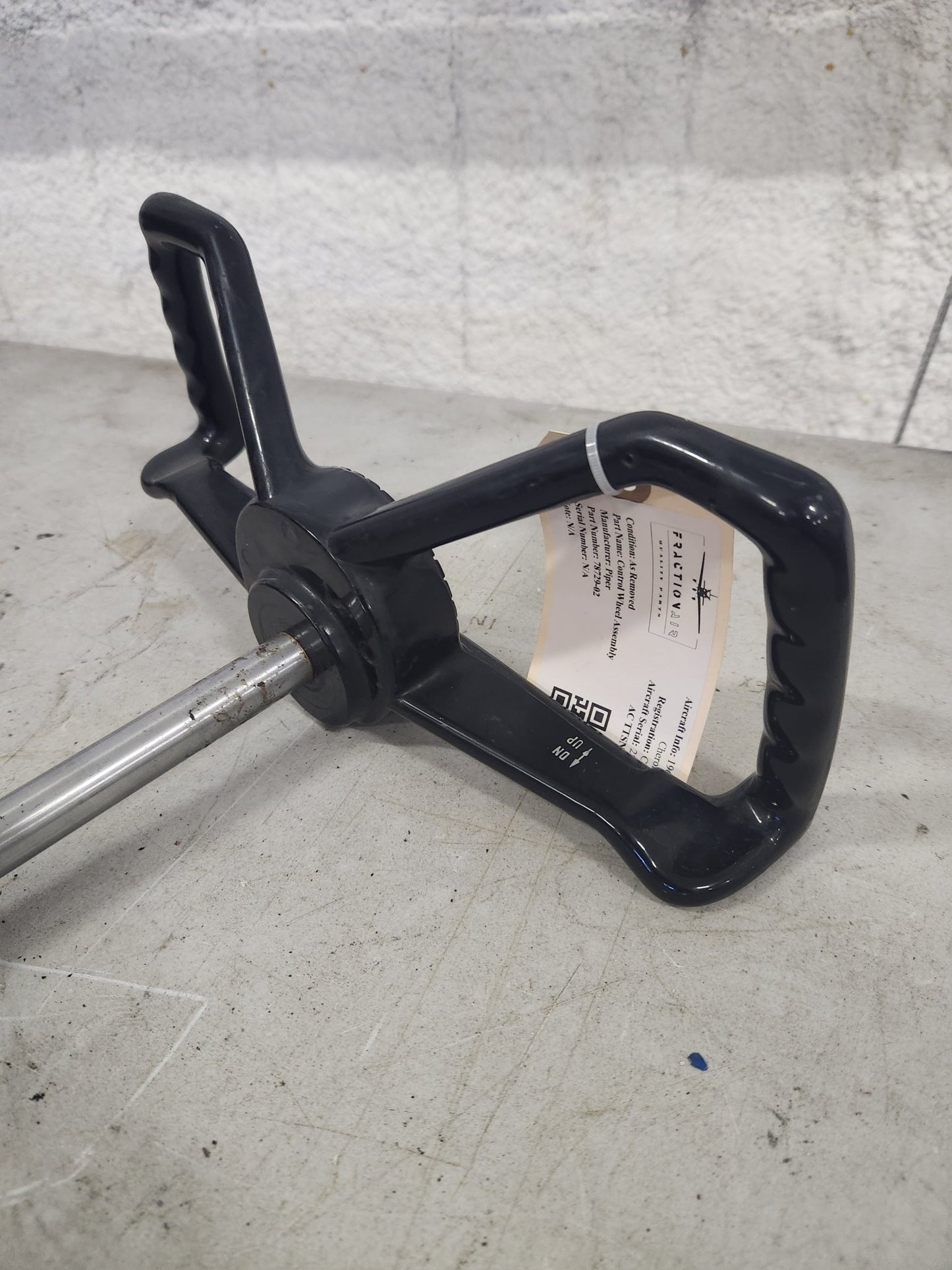 78729 - 02 Piper Control Wheel Assembly / Yoke | FractionAIR Parts - Aircraft Parts & Accessories