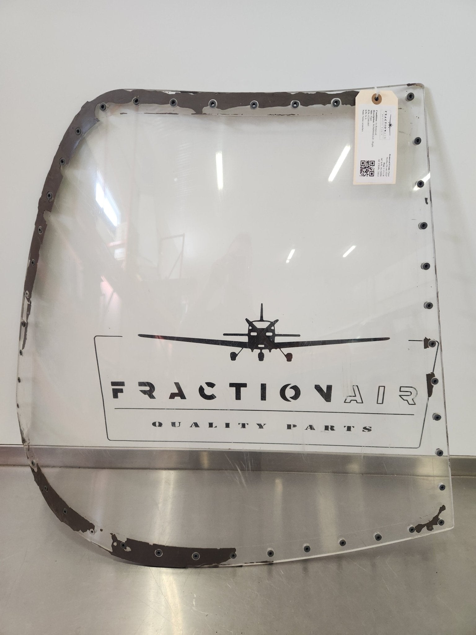 82280 - 003 Piper WINDSHIELD - Right | FractionAIR Parts - Aircraft Parts & Accessories