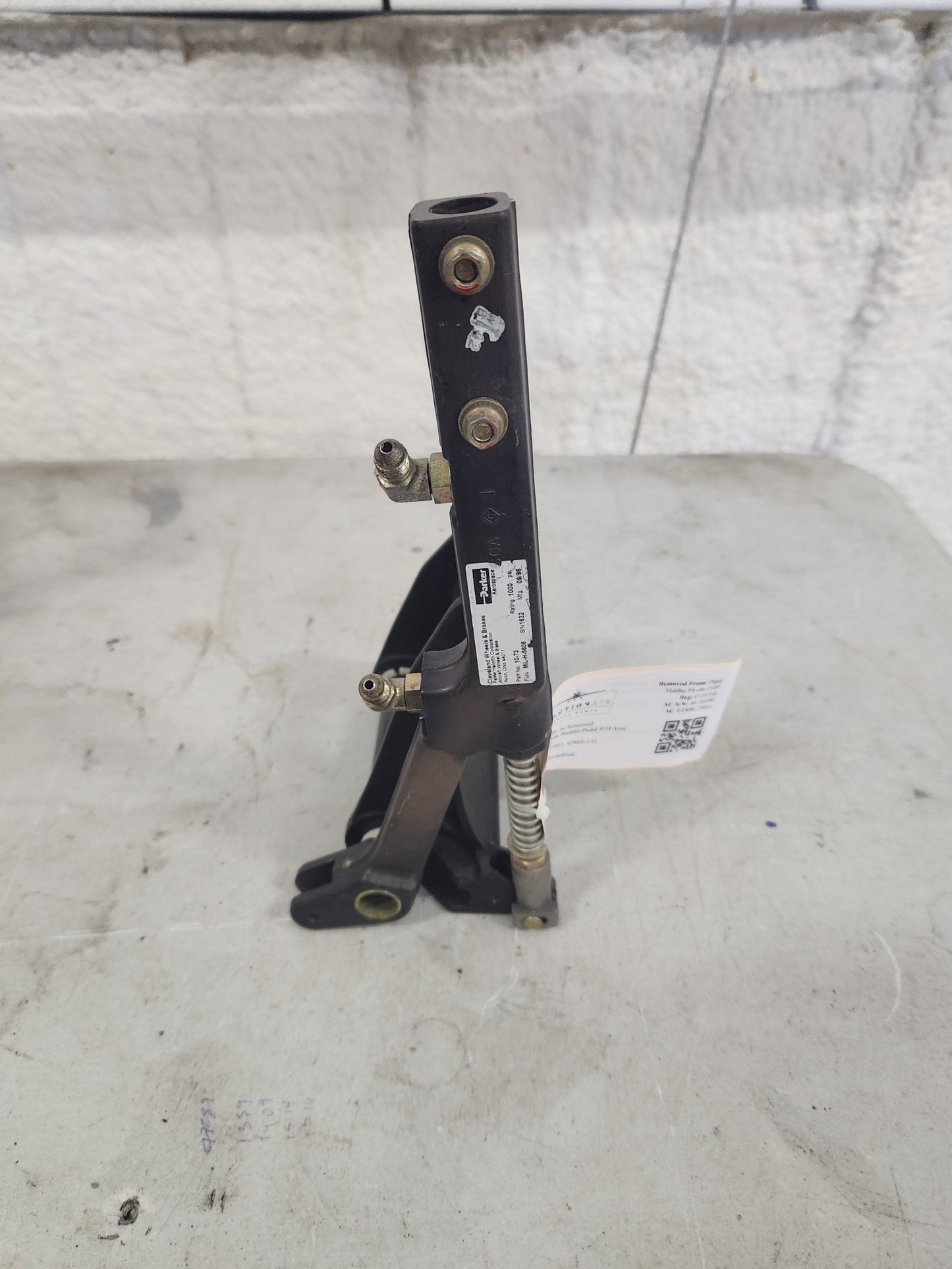 82853 - 003, 82805 - 3 - G Piper Rudder Pedal R/H Assy | FractionAIR Parts - Aircraft Parts & Accessories