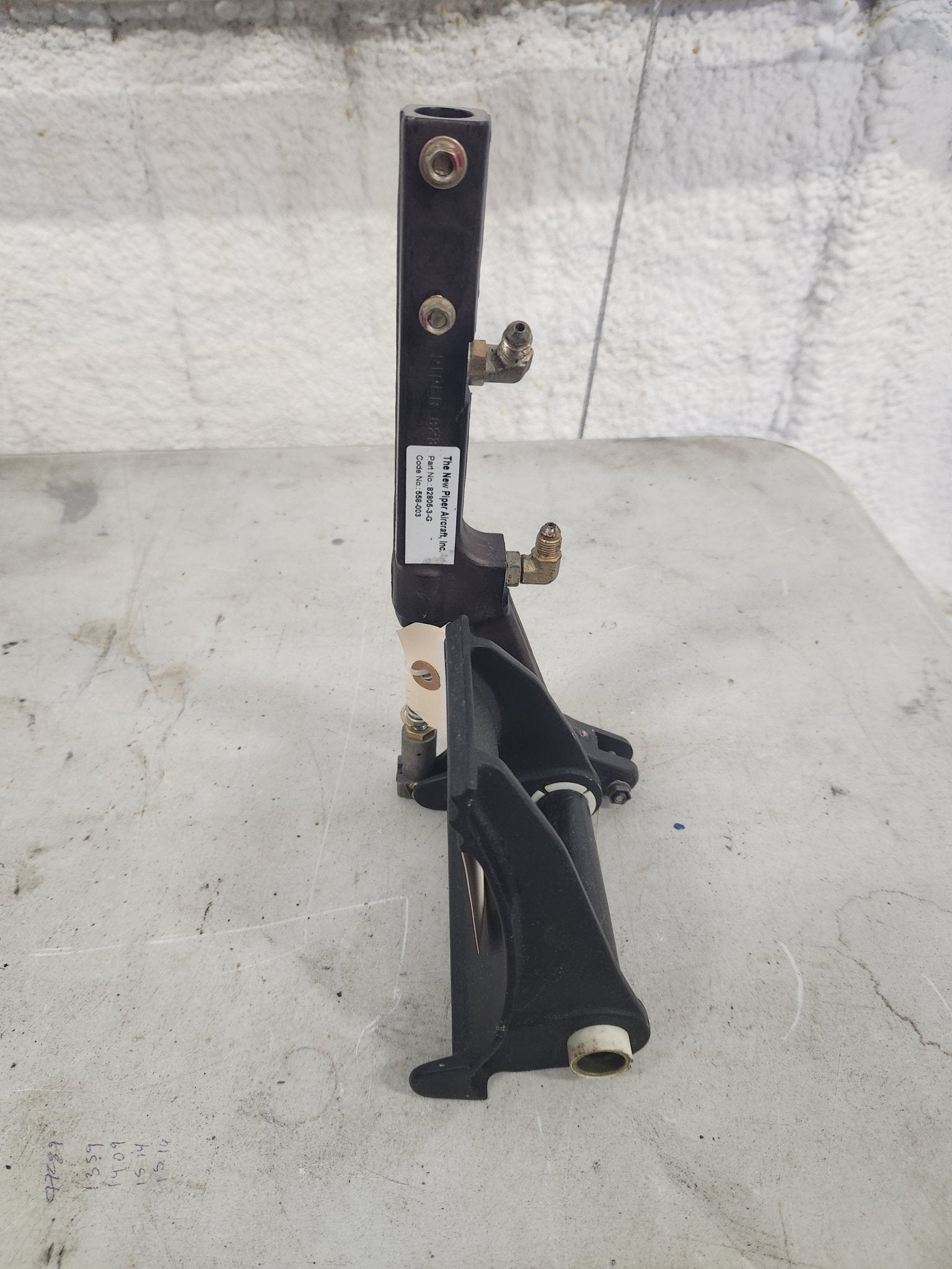 82853 - 003, 82805 - 3 - G Piper Rudder Pedal R/H Assy | FractionAIR Parts - Aircraft Parts & Accessories