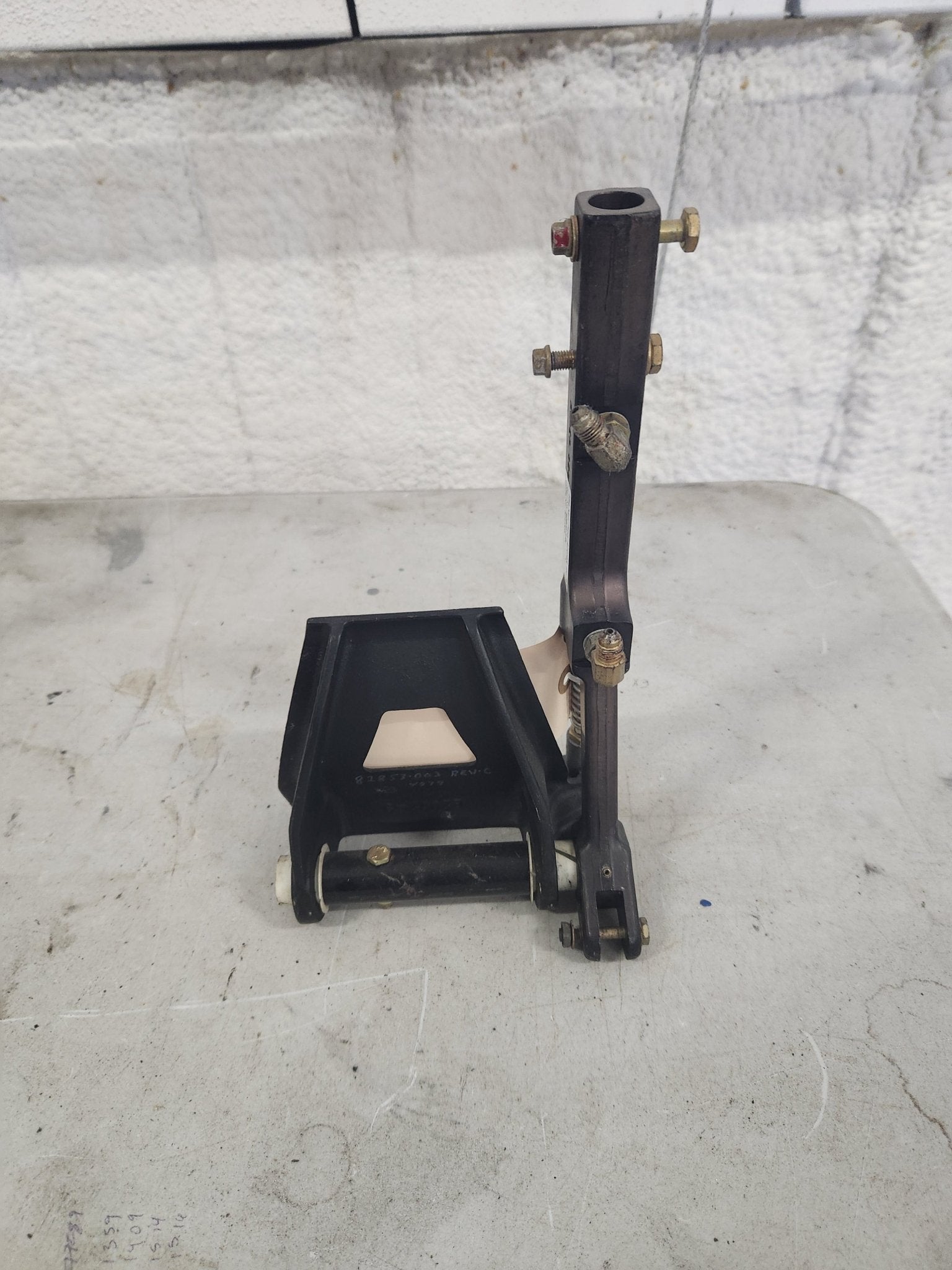 82853 - 003, 82805 - 3 - G Piper Rudder Pedal R/H Assy | FractionAIR Parts - Aircraft Parts & Accessories
