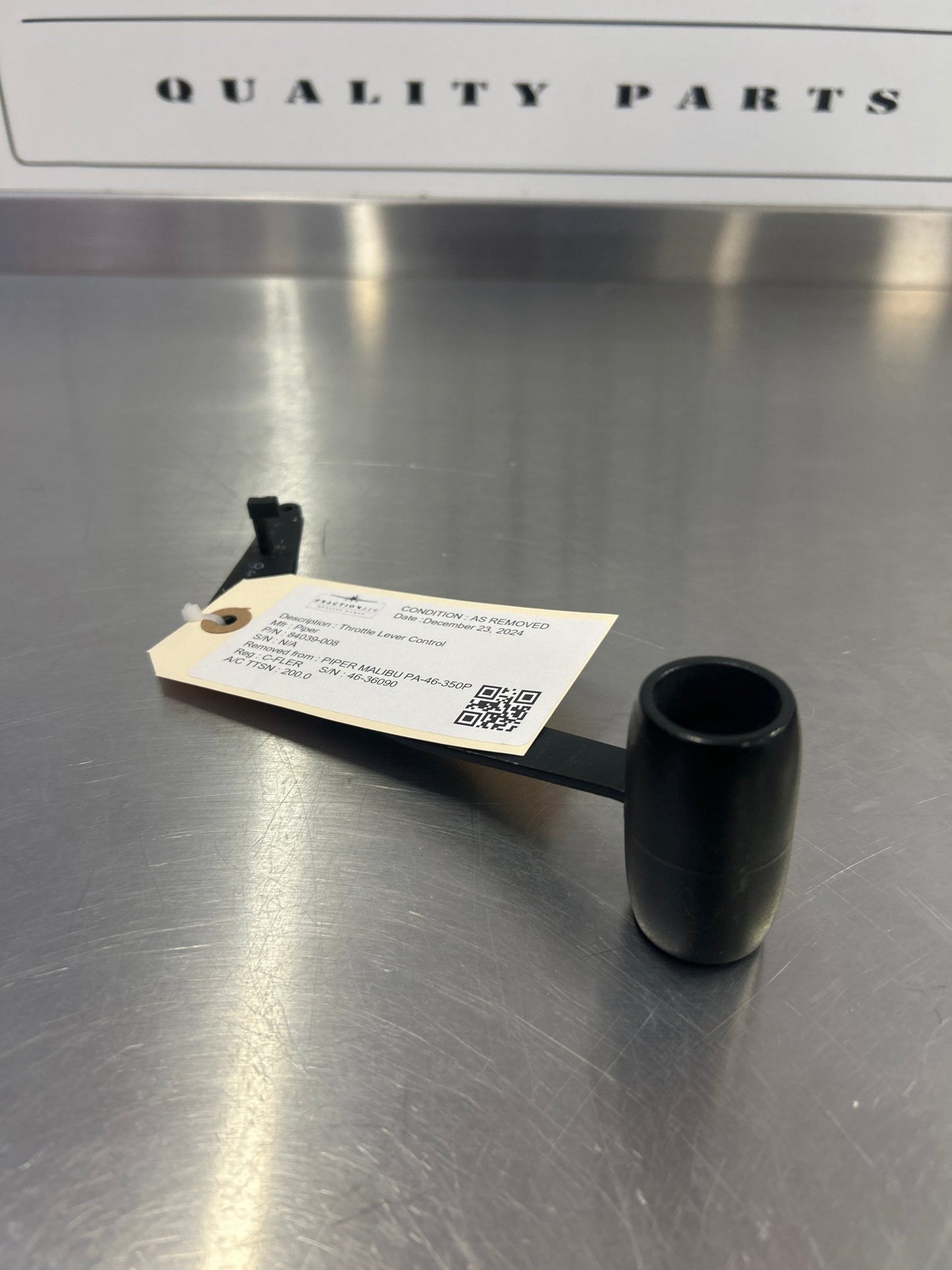 84039 - 008 Throttle Lever Control | FractionAIR Parts - Aircraft Parts & Accessories