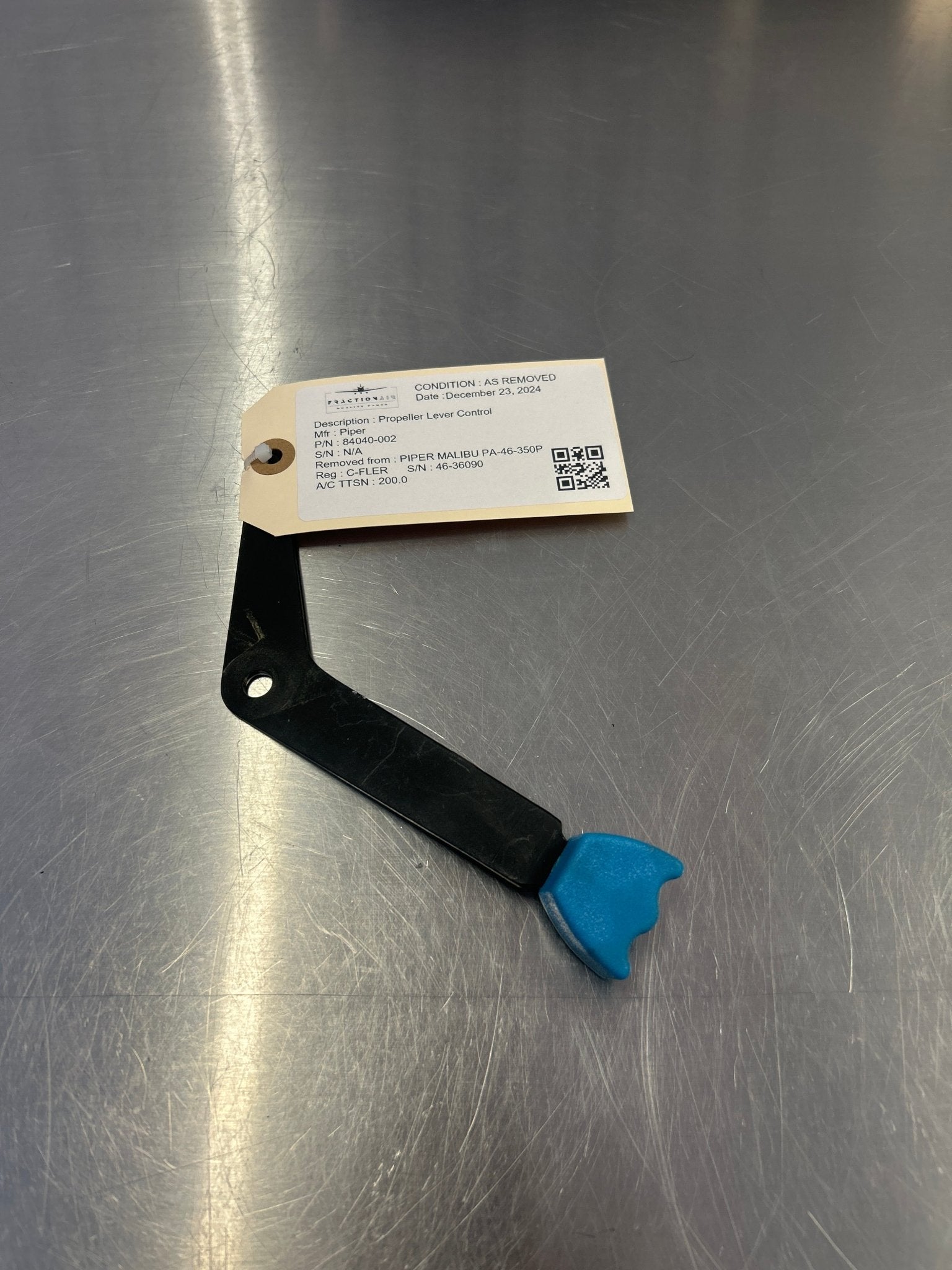 84040 - 002 Propeller Lever Control | FractionAIR Parts - Aircraft Parts & Accessories