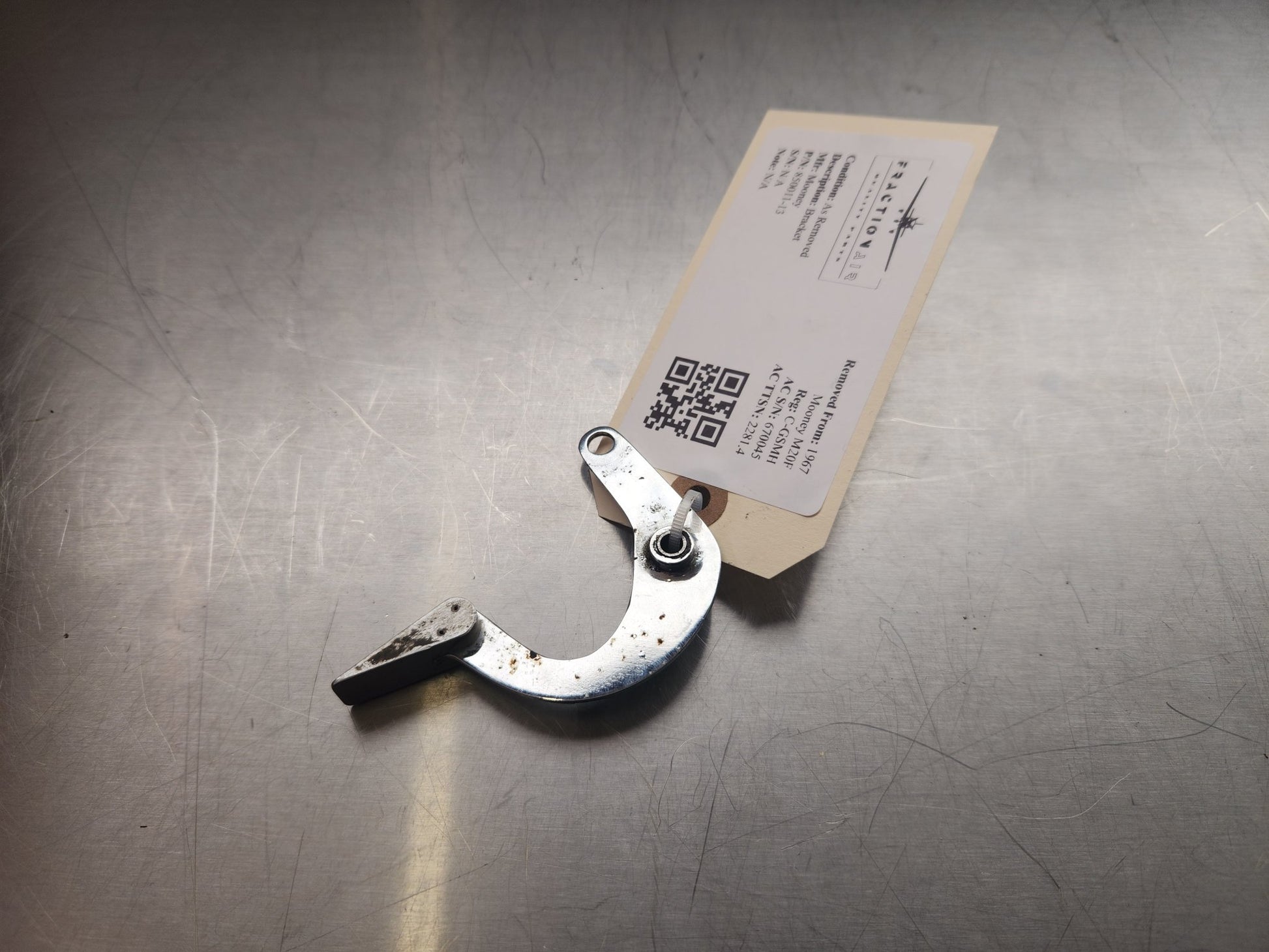 850011 - 13 Mooney Bracket | FractionAIR Parts - Aircraft Parts & Accessories