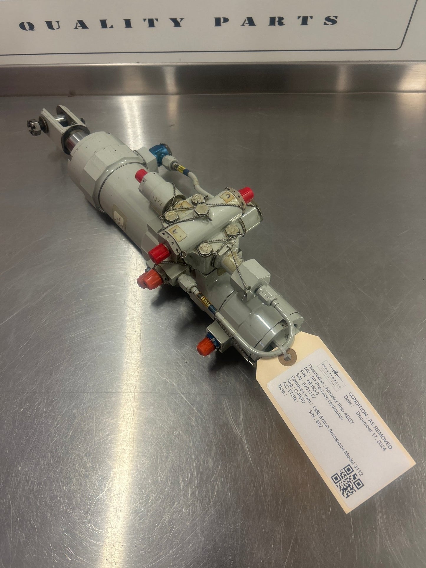 86460 - 0 Actuator Flap ASSY | FractionAIR Parts - Aircraft Parts & Accessories