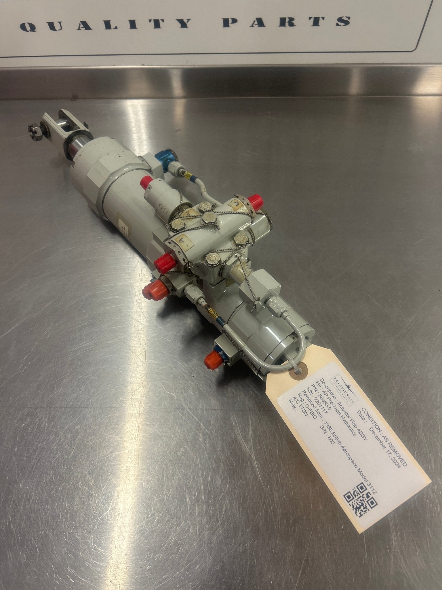 86460 - 0 Actuator Flap ASSY | FractionAIR Parts - Aircraft Parts & Accessories