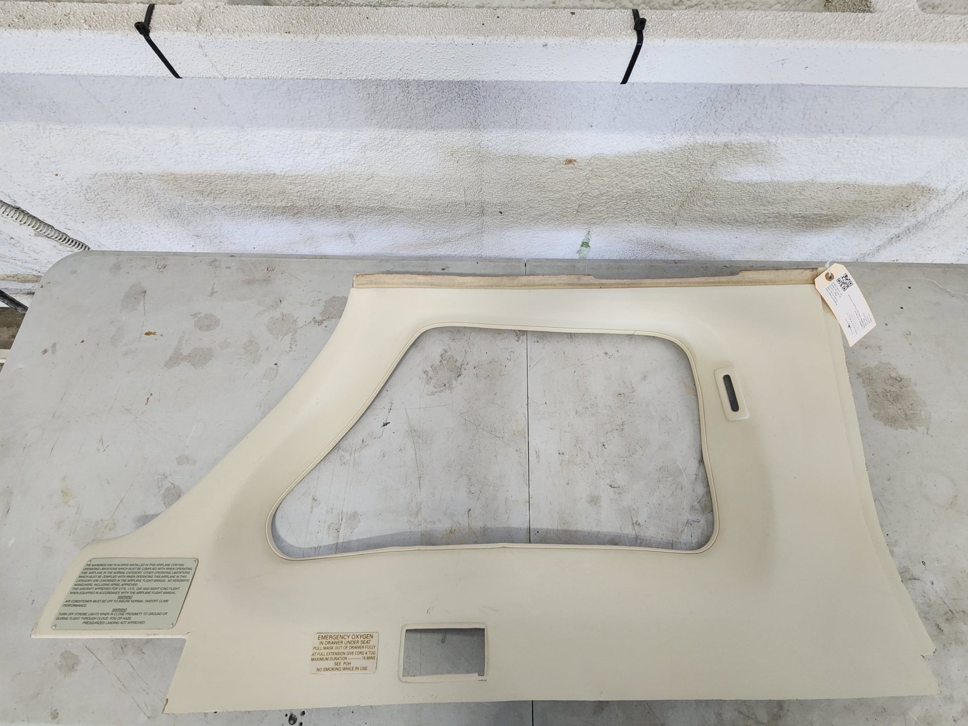 89526 - 029 Piper Panel Assy Window Fwd Right 89526 - 829 | FractionAIR Parts - Aircraft Parts & Accessories