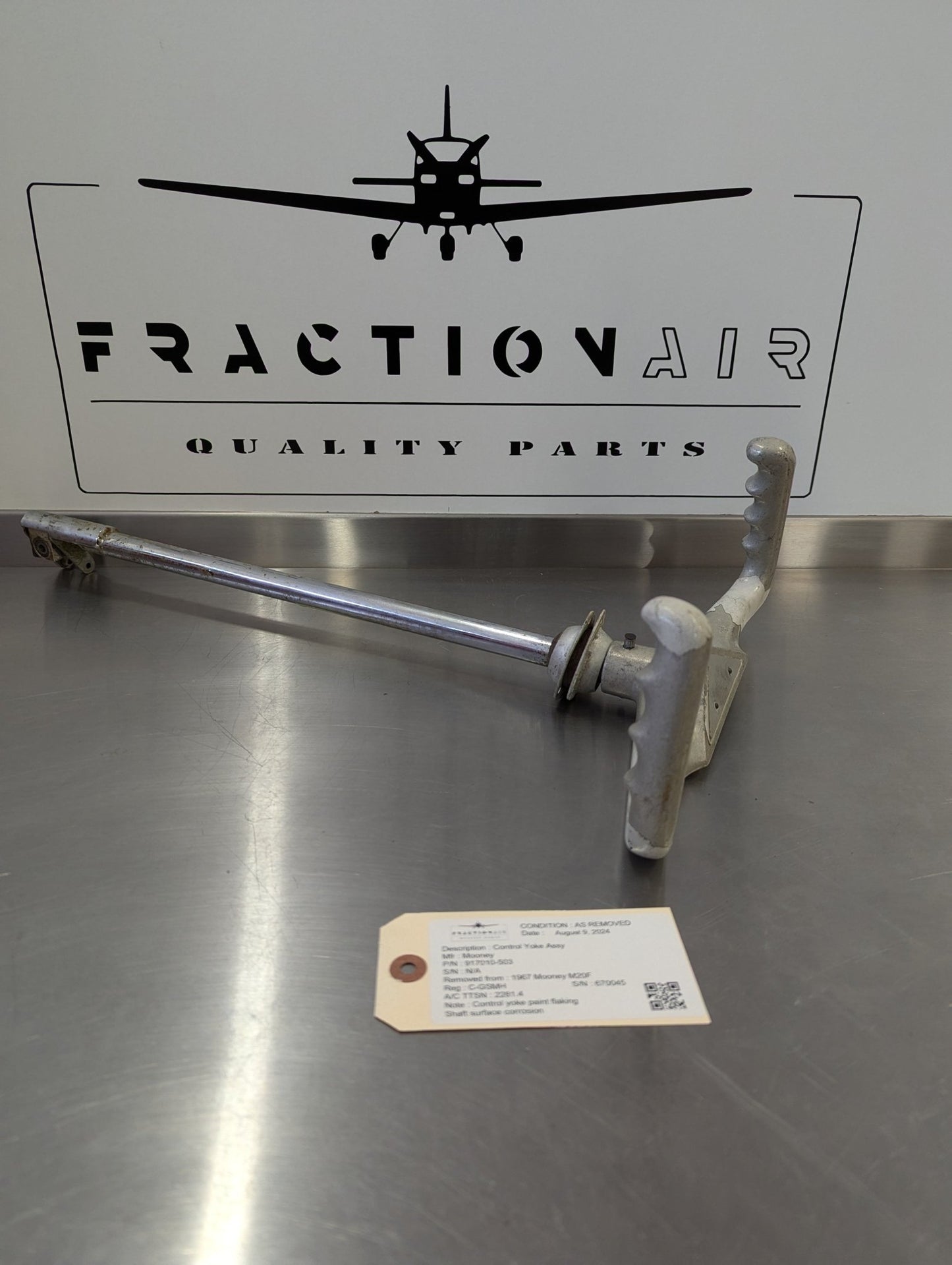 917010 - 503 Control Yoke Assy | FractionAIR Parts - Aircraft Parts & Accessories