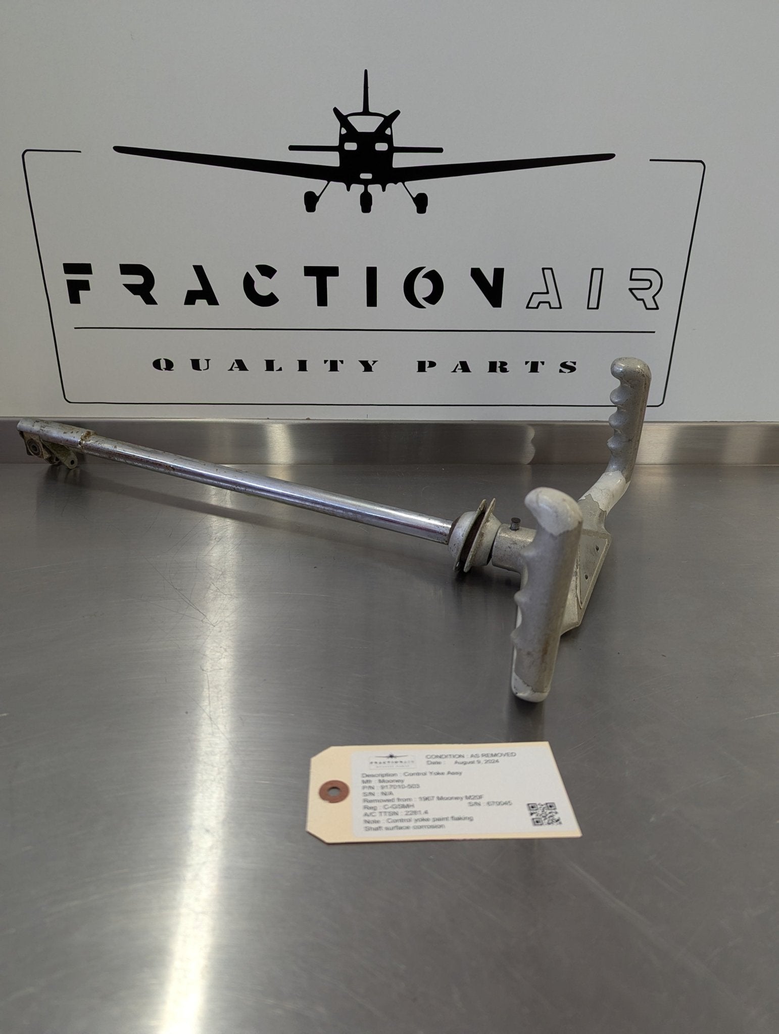 917010 - 503 Control Yoke Assy | FractionAIR Parts - Aircraft Parts & Accessories