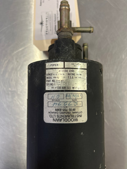 23-501-06-3 Attitude Gyro INSTRUMENT - Attitude gyro (Edo-Aire) 99002-3