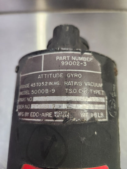 99002-3 EDO-AIRE Attitude Gyro (Core) | FractionAIR Parts - Aircraft Parts & Accessories