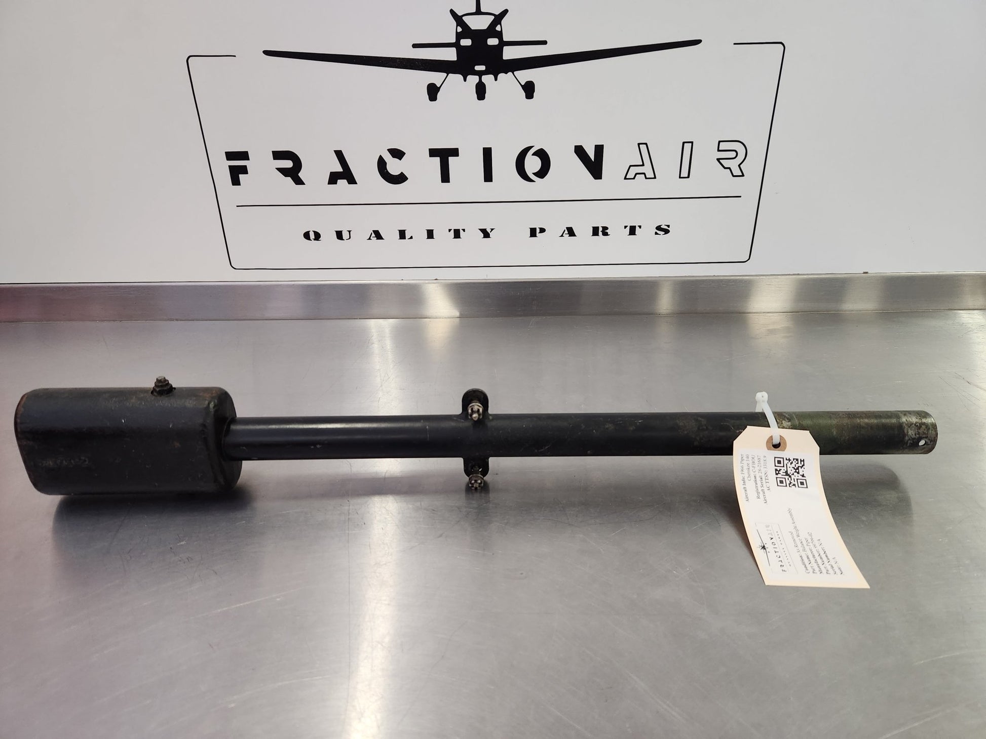 99799 - 02 1966 Piper Cherokee 140 Balance Weight Assembly | FractionAIR Parts - Aircraft Parts & Accessories