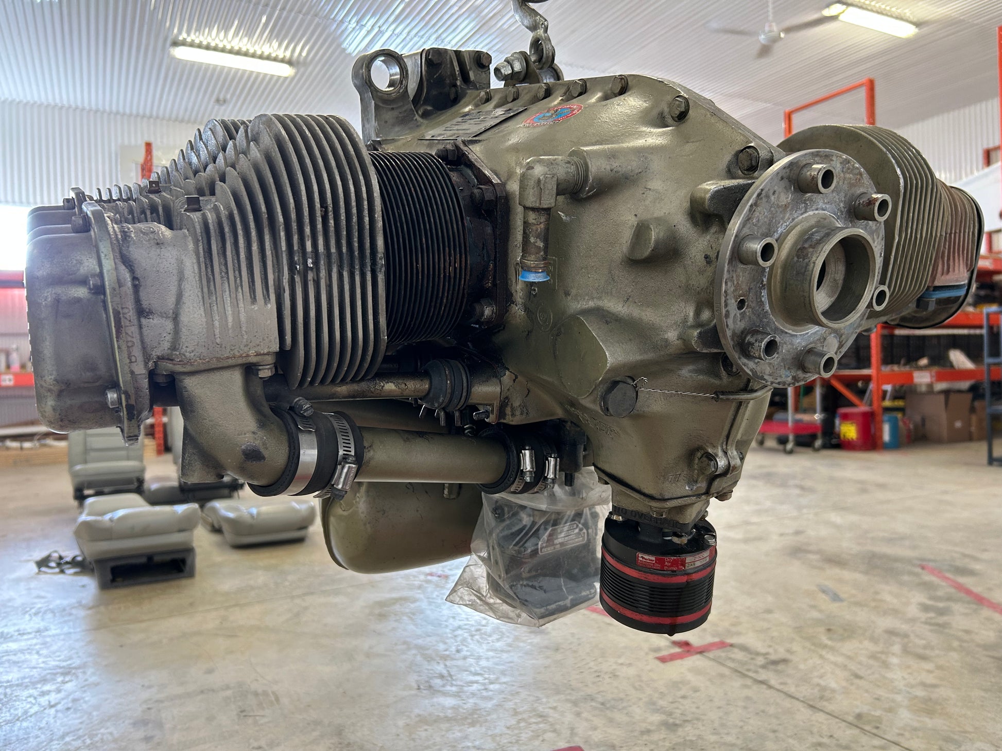 N13624 Contential Engine Continental 0-200-A Engine Core - FractionAIR Parts