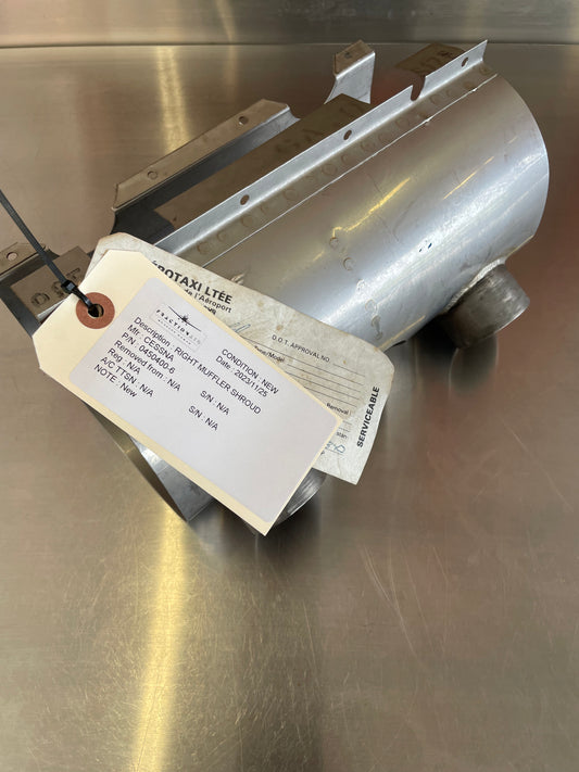 RIGHT MUFFLER SHROUD 0450400-6