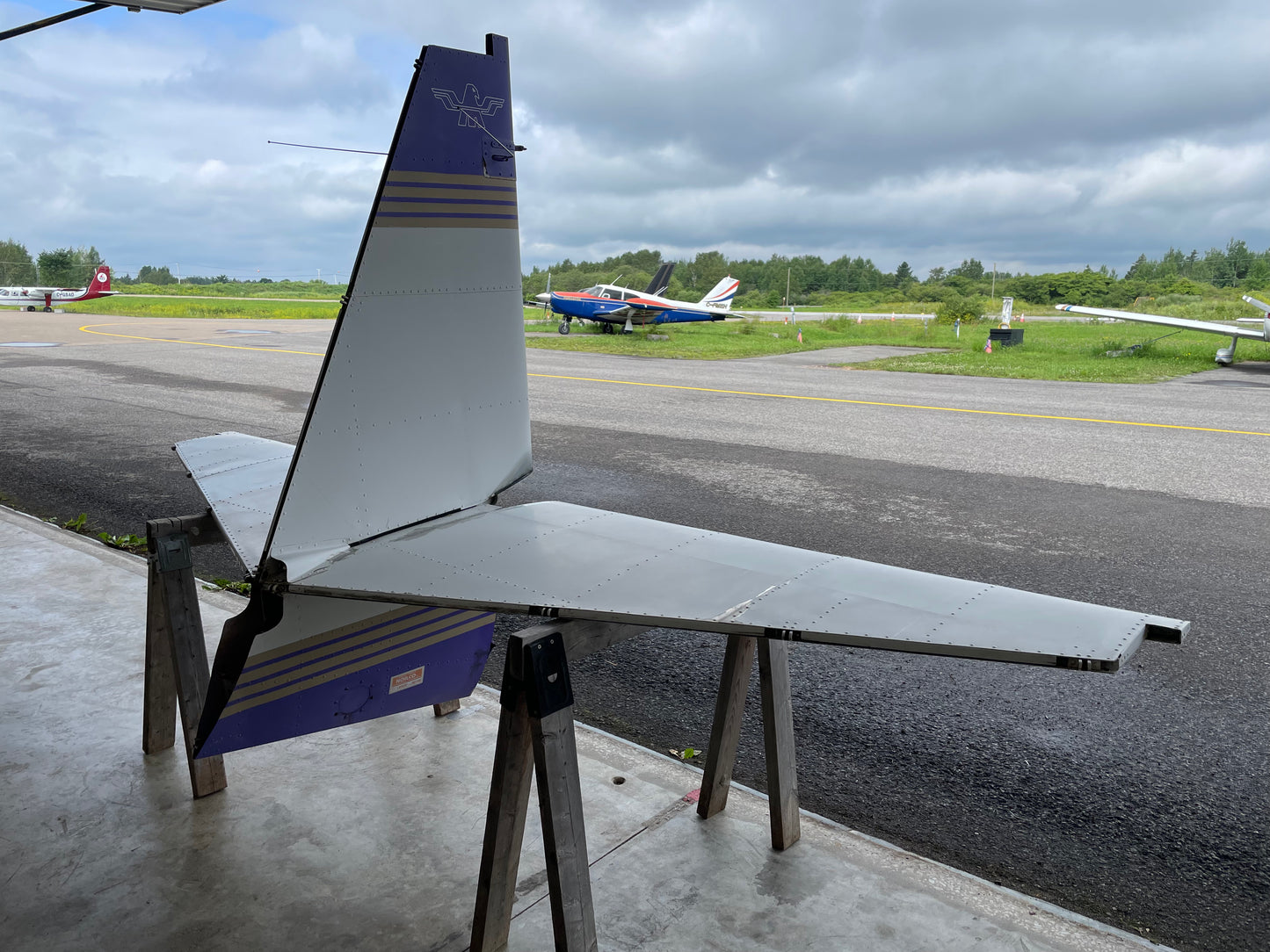 Ensemble d'empennage sans commandes de vol 480005-964
