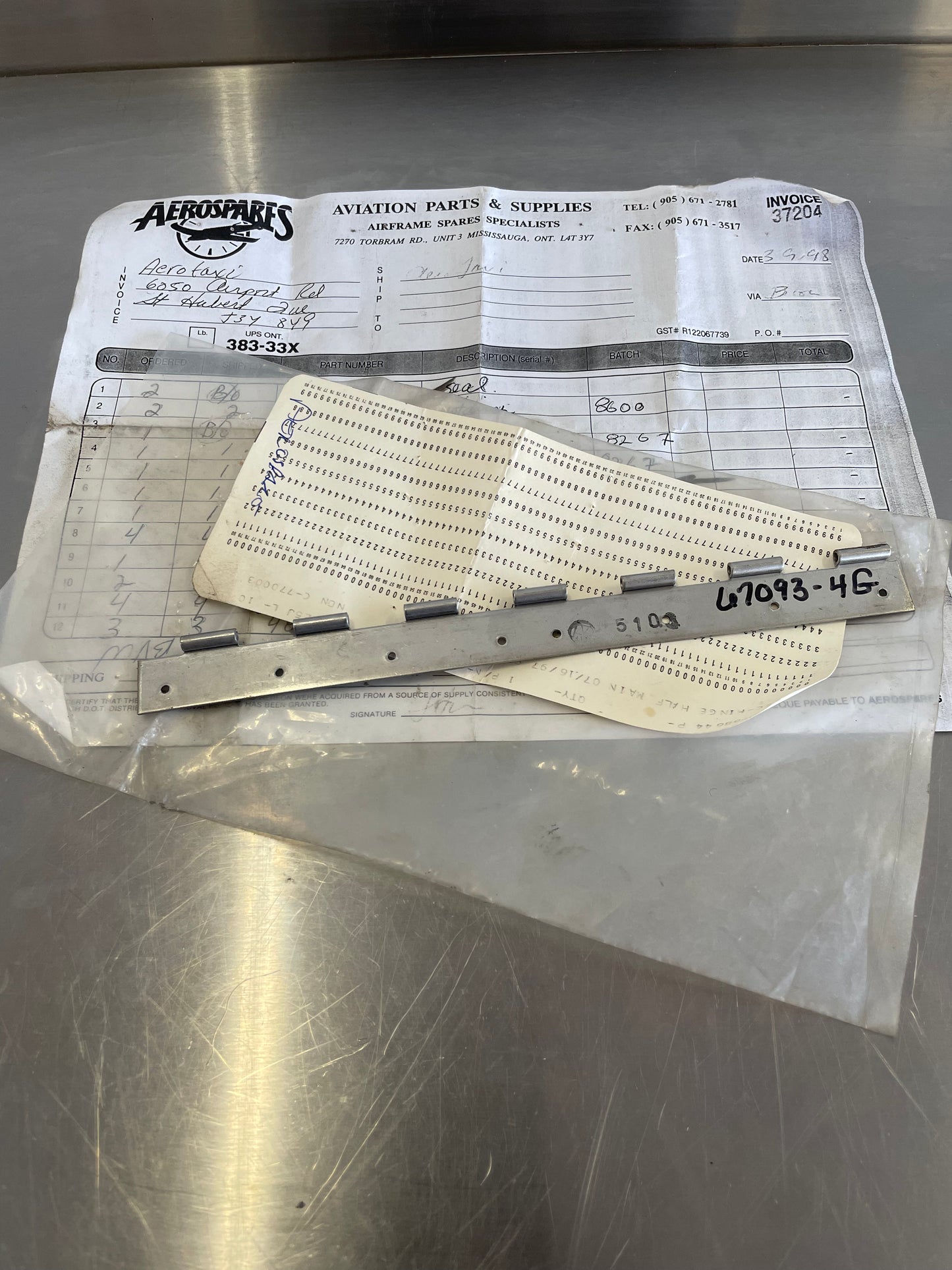 Half Hinge 97093-004