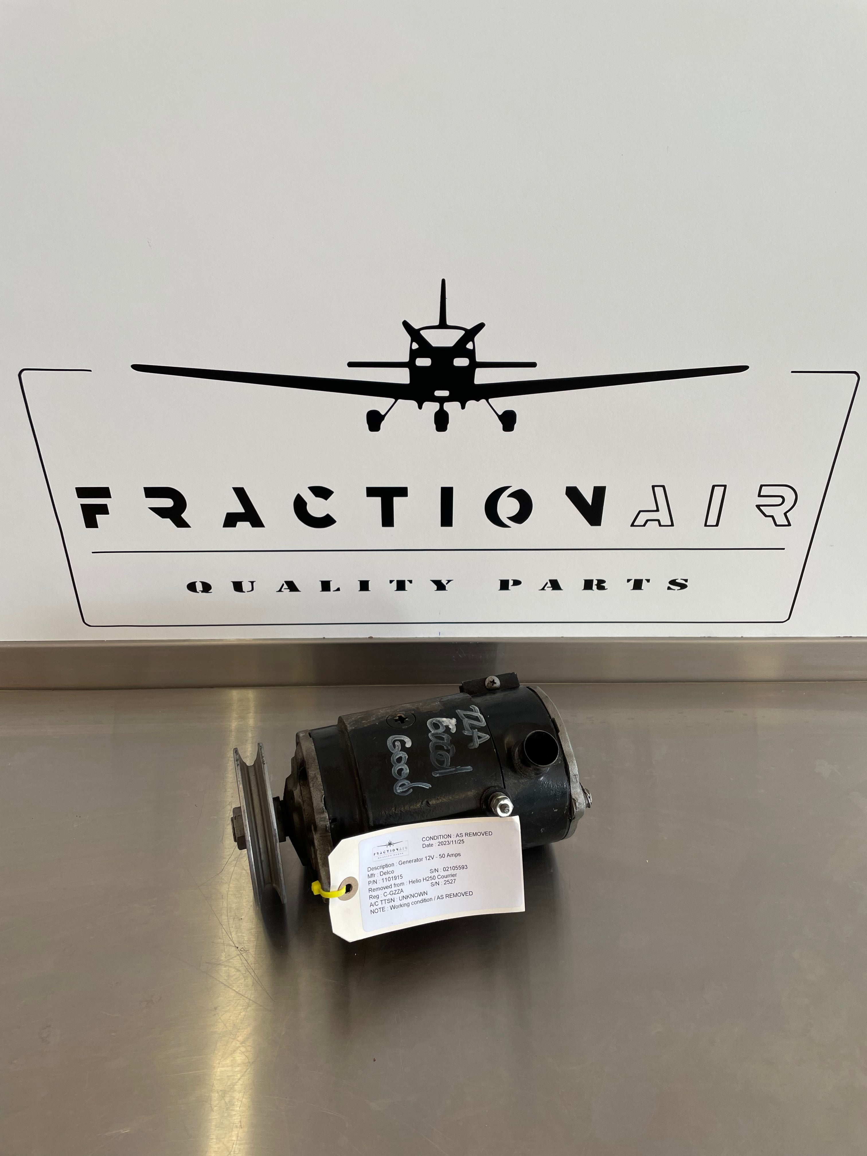 Delco Generator 12V - 50Amps 1101915 - FractionAIR Parts
