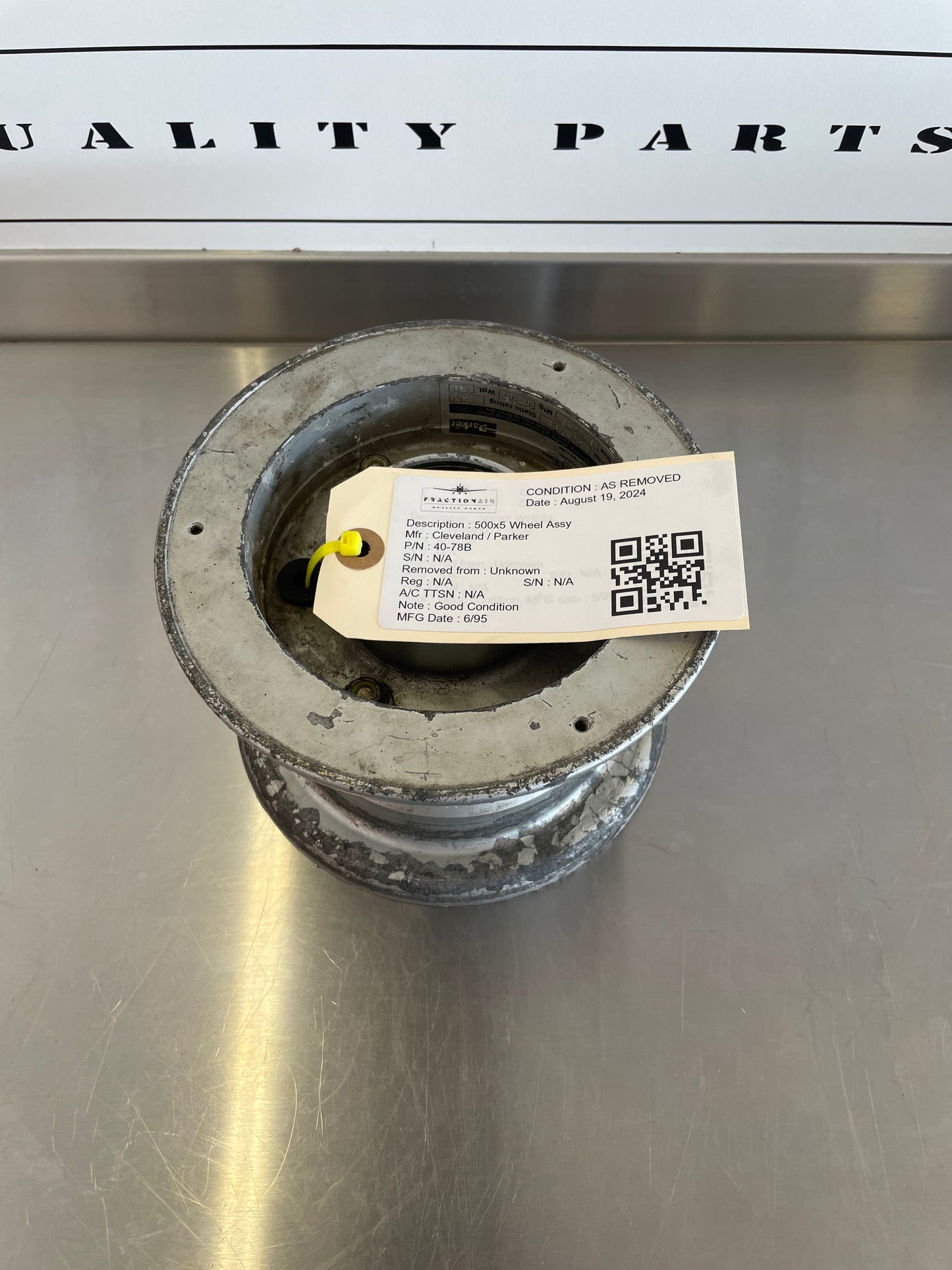40-78B Cleveland Wheel 500x5