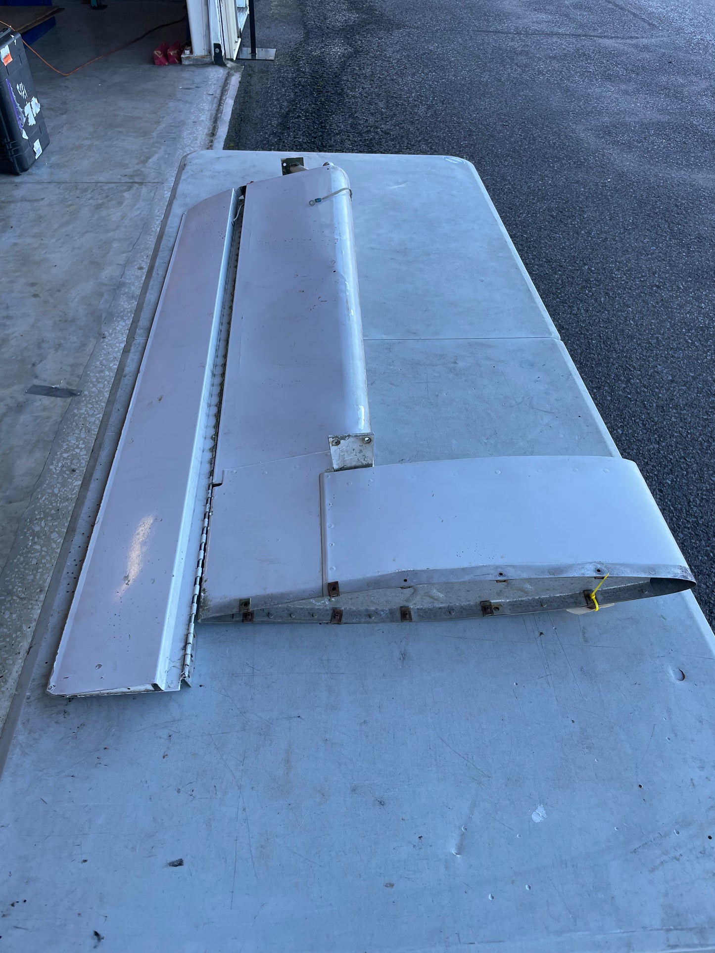 5302044-501 Grumman AA5 Left Elevator With Trim Tab and Mechanism