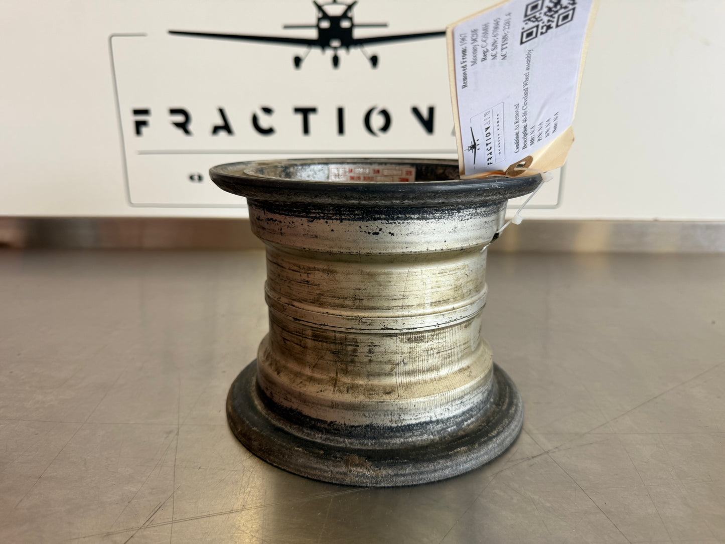 40-86 Cleveland Wheel assembly