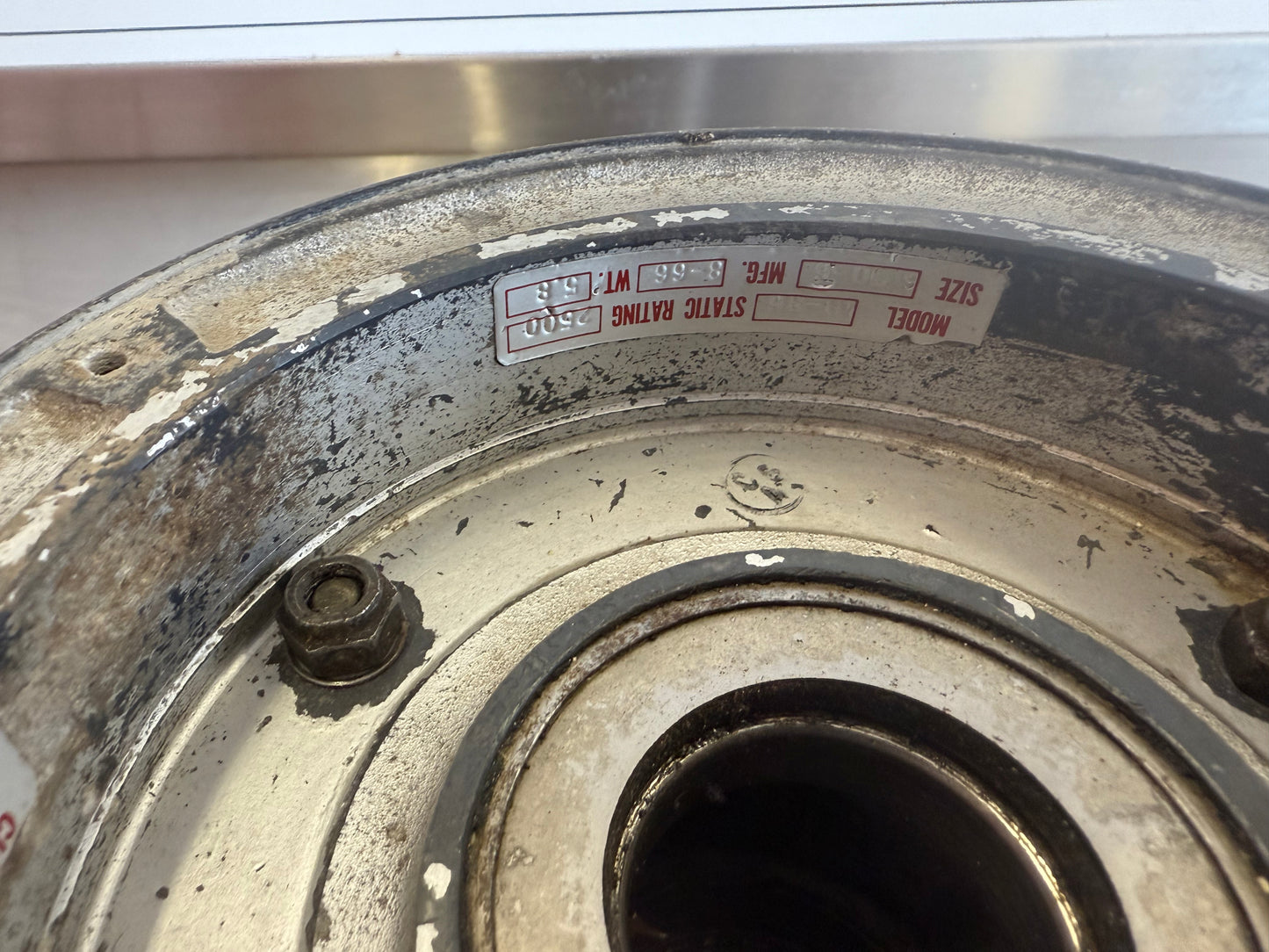 40-86 Cleveland Wheel assembly