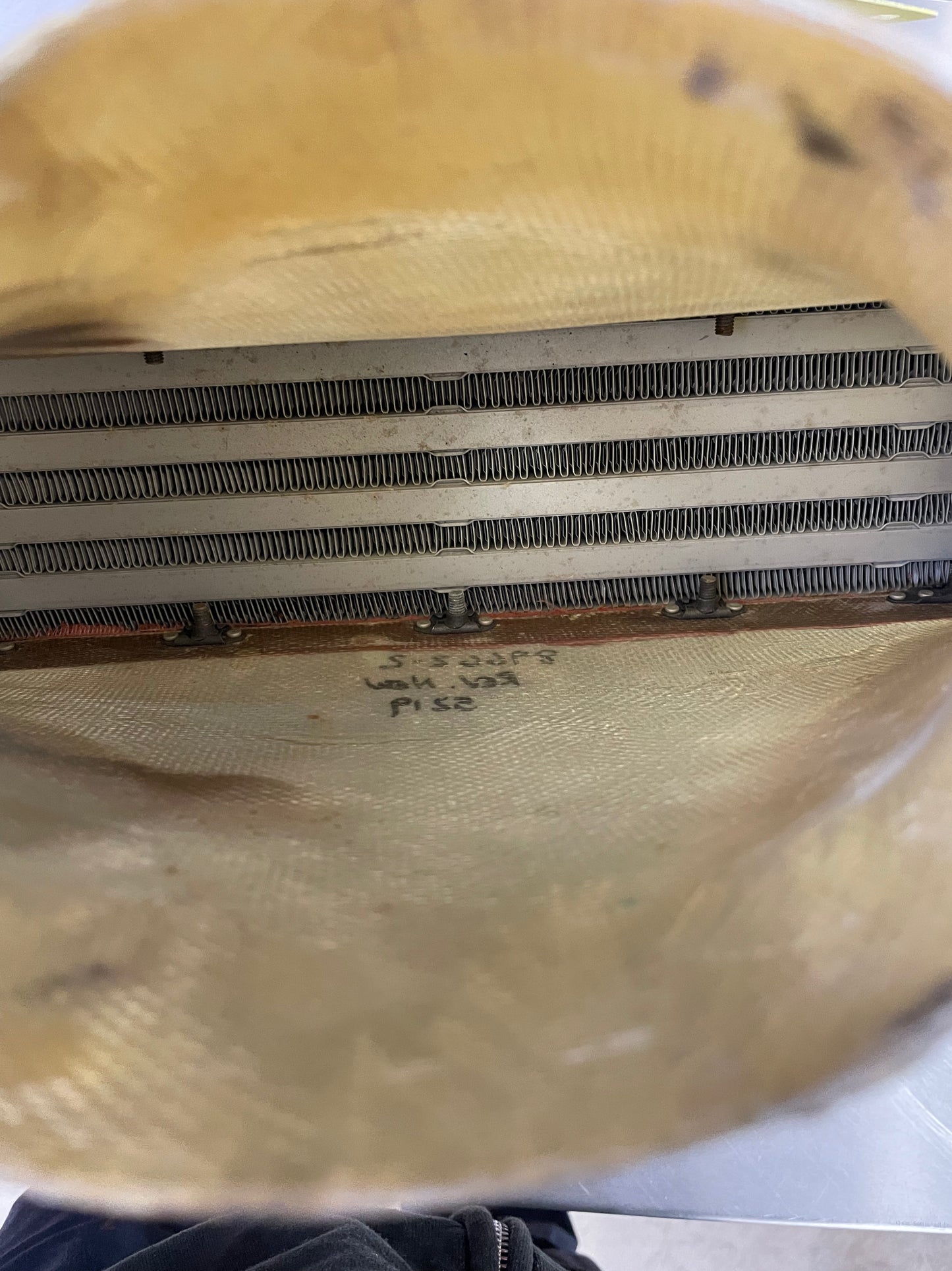 89657-002 Piper PA-45-350P Heat Exchanger Assy w/ air Valve include P/N : 89662-002 / 491-816