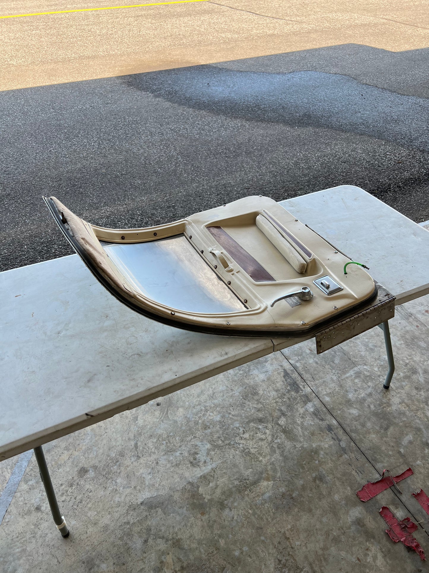 340124-1 Mooney M20F Complete Cabin Door Assy