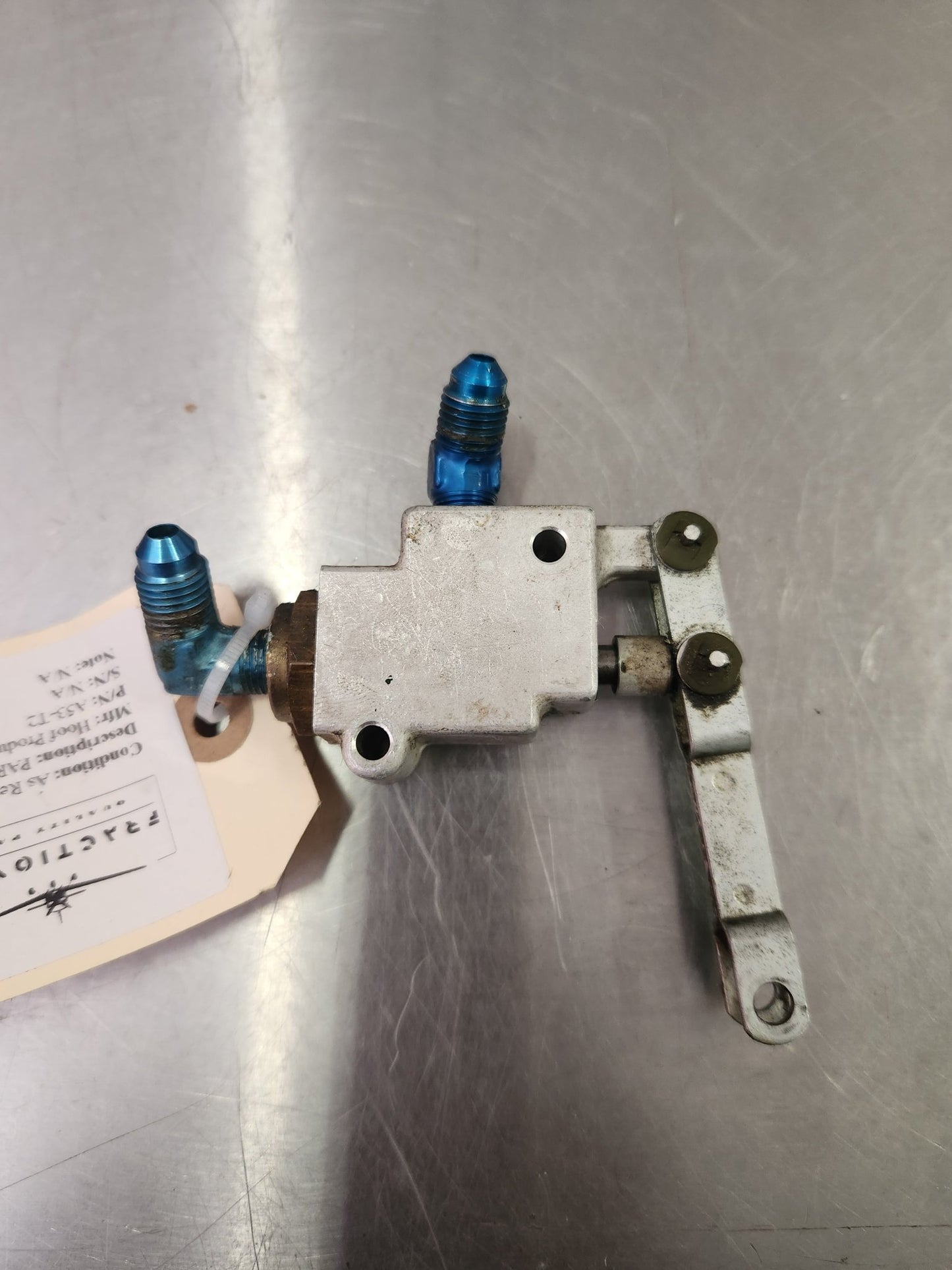 A53 - T2 Hoof Products PARKING BRAKE VALVE | FractionAIR Parts - Aircraft Parts & Accessories