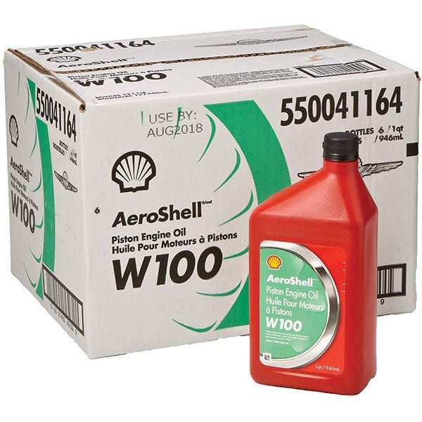Aeroshell Aviation Oil W100 SAE 50 | FractionAIR Parts - Aircraft Parts & Accessories