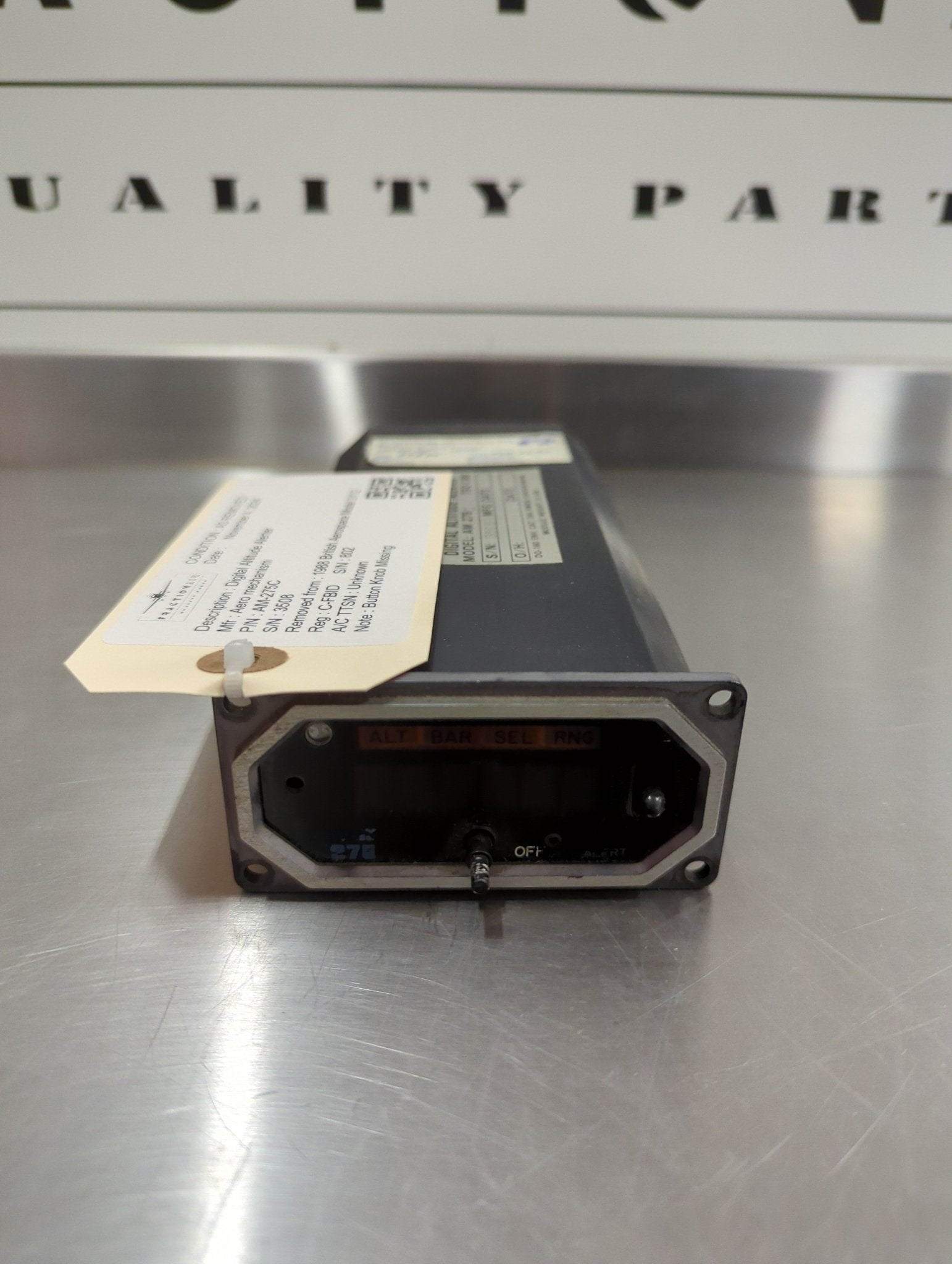 AM - 275C Aero mechanism Digital Altitude Alerter | FractionAIR Parts - Aircraft Parts & Accessories