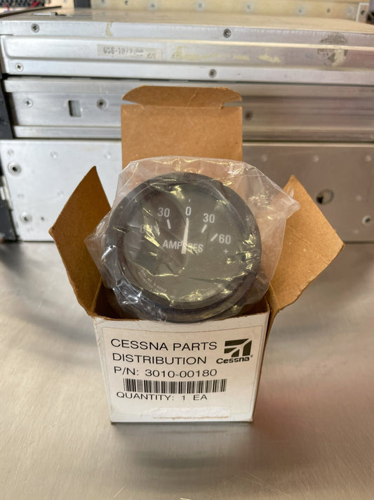 AMMETER 60AMP 3010 - 00180 | FractionAIR Parts - Aircraft Parts & Accessories