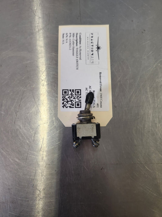AN3021 - 2 Cutler - Hammer TOGGLE SWITCH | FractionAIR Parts - Aircraft Parts & Accessories