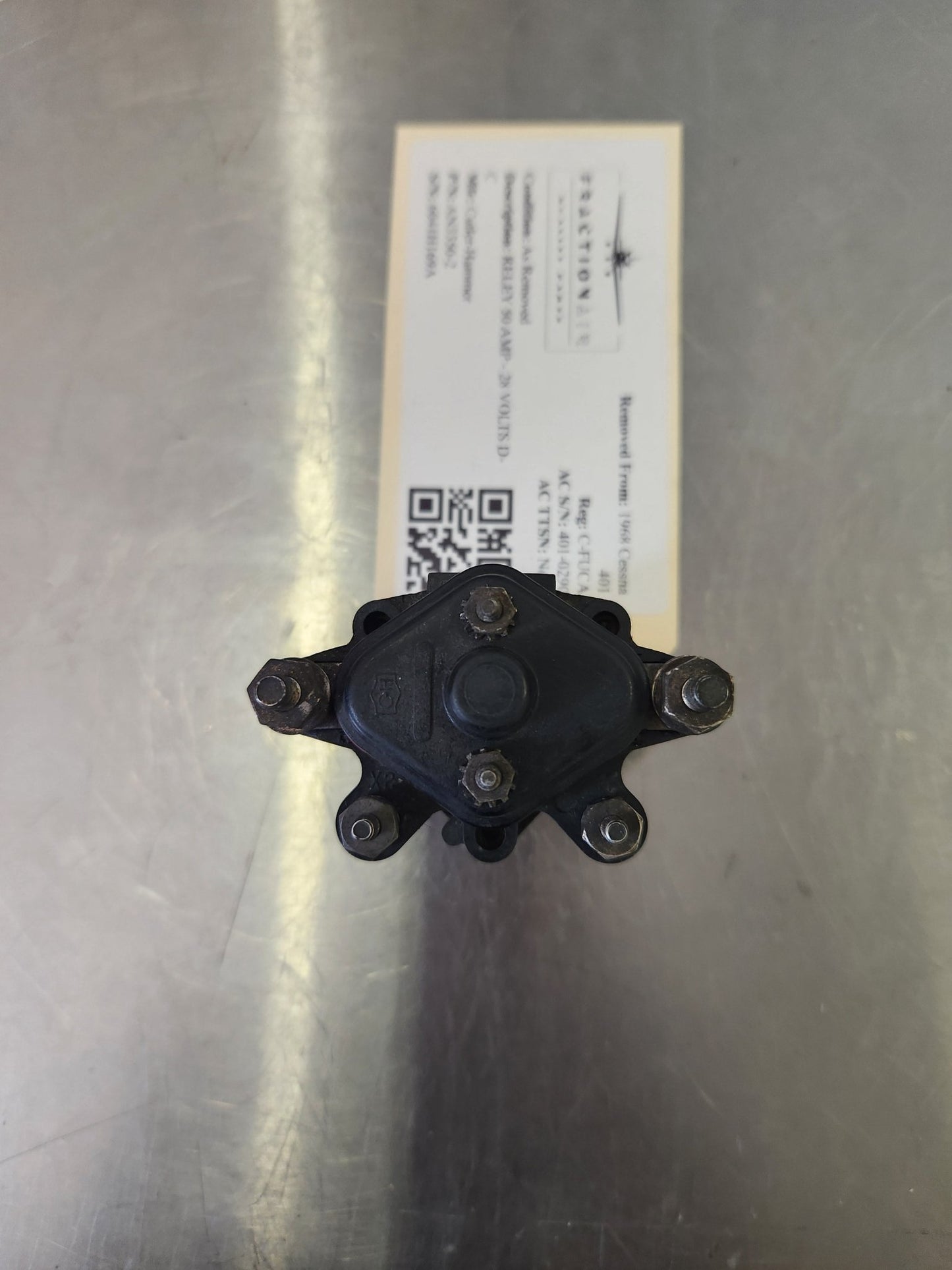 AN3350 - 2 Cutler - Hammer RELEY 50 AMPS - 28 VOLTS D - C | FractionAIR Parts - Aircraft Parts & Accessories