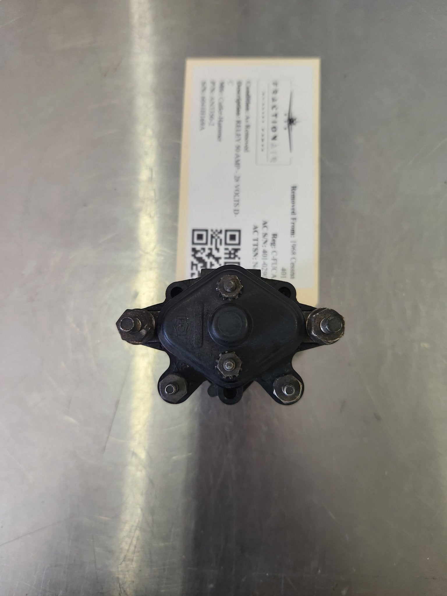 AN3350 - 2 Cutler - Hammer RELEY 50 AMPS - 28 VOLTS D - C | FractionAIR Parts - Aircraft Parts & Accessories