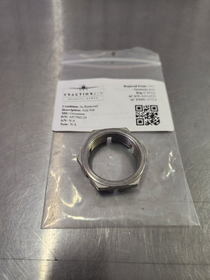 AN7502 - 24 Grumman Axle Nut | FractionAIR Parts - Aircraft Parts & Accessories