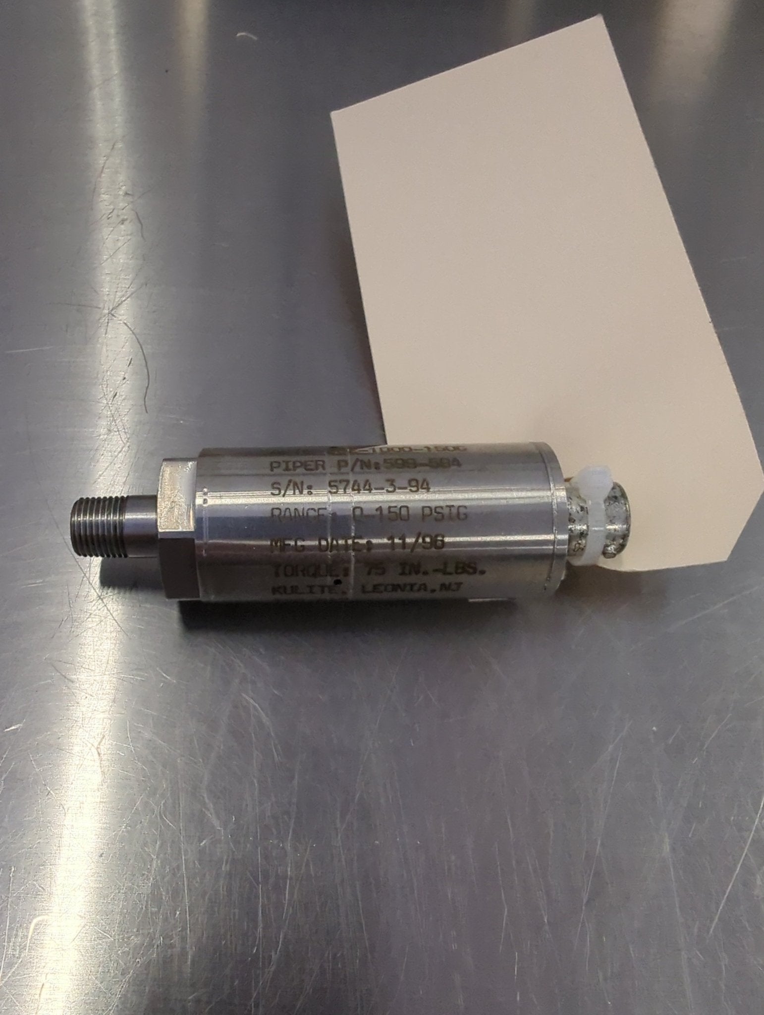 APTE-252-1000-150G / Alt : 599-594 Kulite Pressure Transducer ...