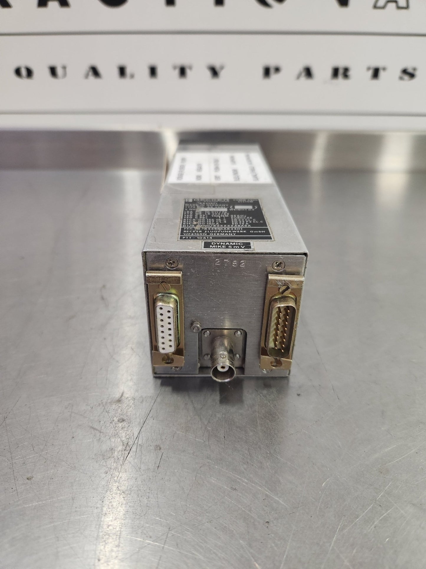 AR-3201 Becker VHF Com Radio Transceiver | FractionAIR Parts - Aircraft Parts & Accessories