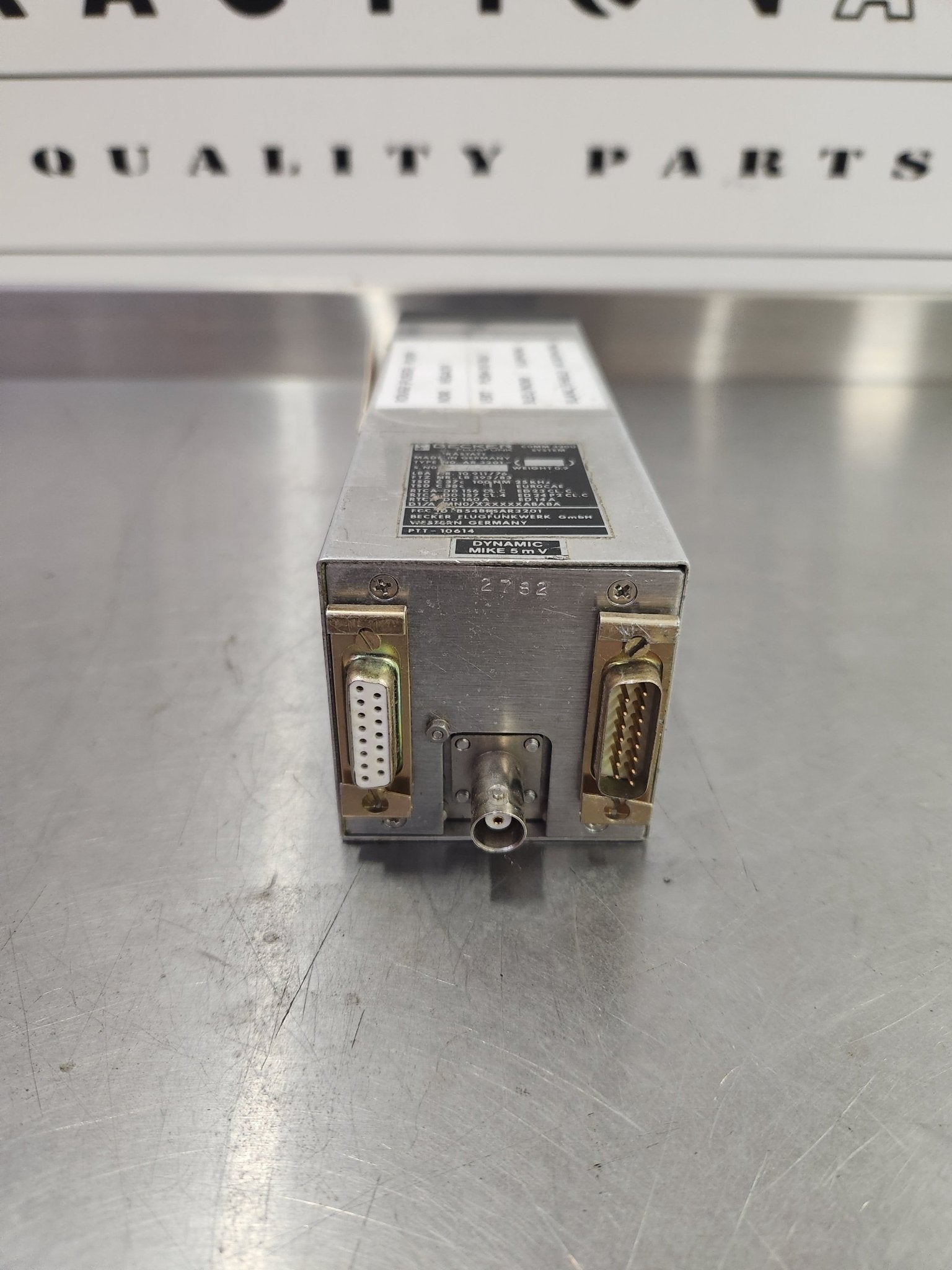 AR-3201 Becker VHF Com Radio Transceiver | FractionAIR Parts - Aircraft Parts & Accessories