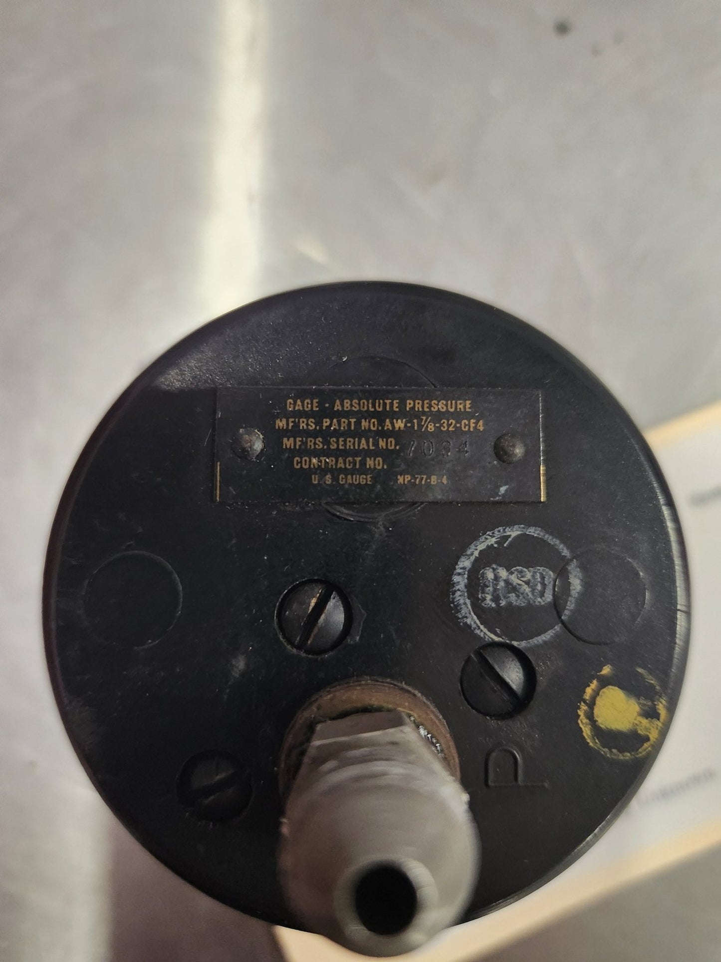 AW - 1 7/8 - 32 - CF4 Absolute Pressure Gauge | FractionAIR Parts - Aircraft Parts & Accessories