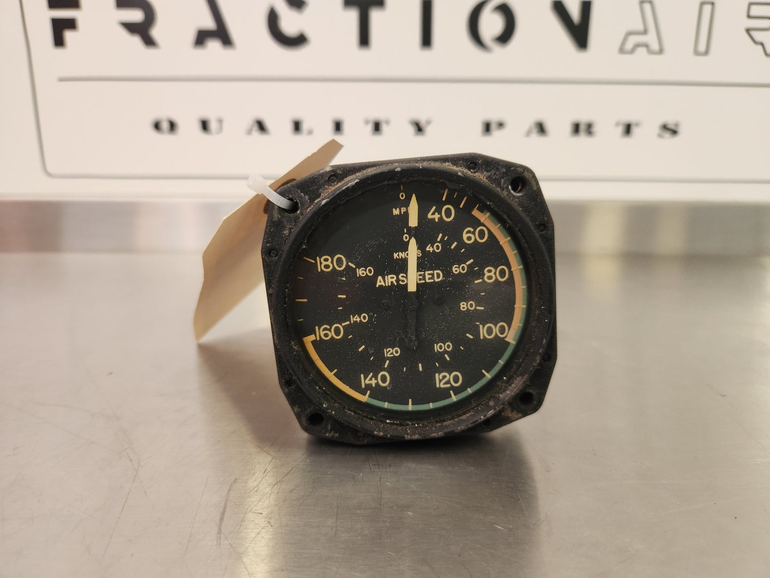 AW - 2¼ - 16 - X United Stated Gauge Airspeed Indicator 77741 | FractionAIR Parts - Aircraft Parts & Accessories